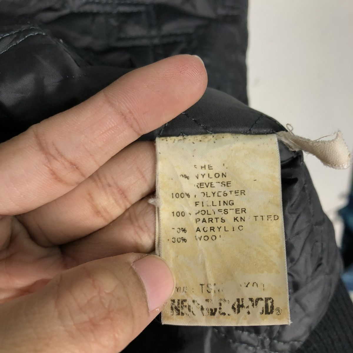 Neighborhood 🔥RICH BLACK BOMBER JACKET ZIPPER 2004 NEIGHBORHOOD CHAOS Size US L / EU 52-54 / 3 - 22 Thumbnail