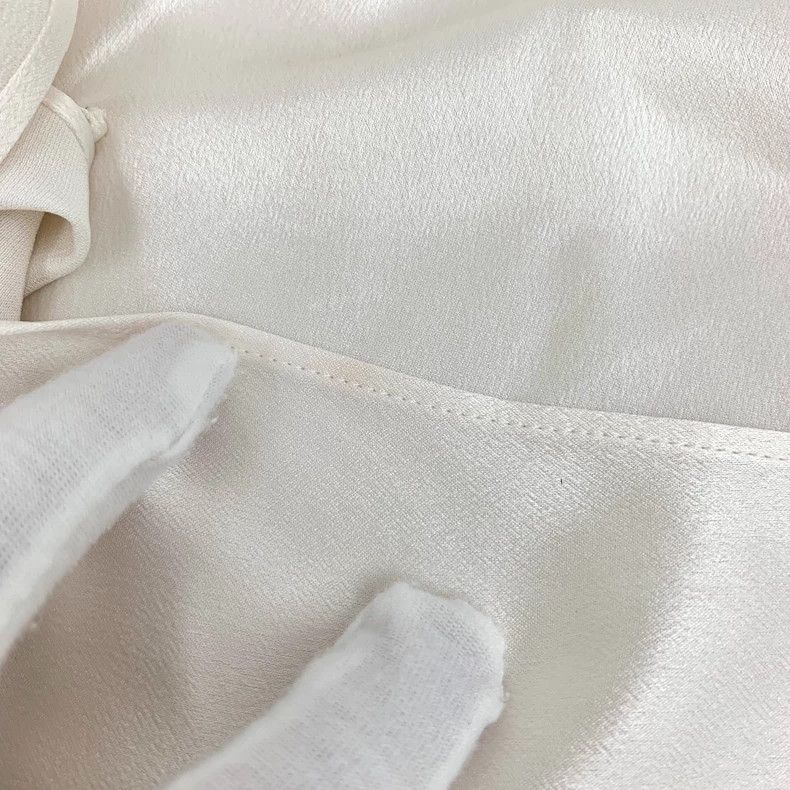 Chanel Chanel White single-breasted belt silk short sleeves Size XS / US 0-2 / IT 36-38 - 9 Thumbnail