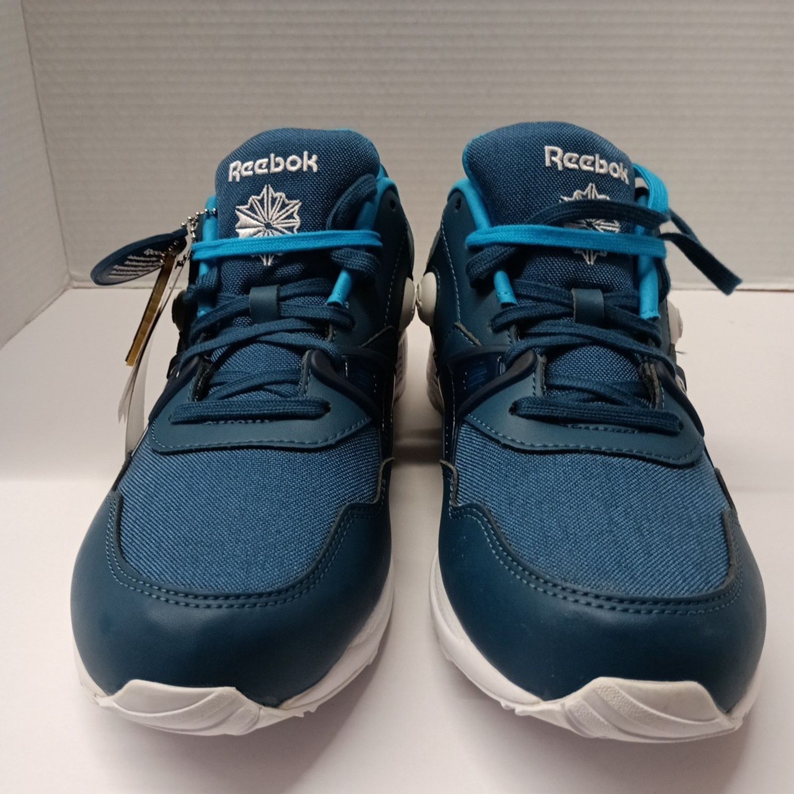 Reebok Reebok Dual Pump Tornado Blue Teal Men's Size 10.5 Rare Size US 10.5 / EU 43-44 - 2 Thumbnail
