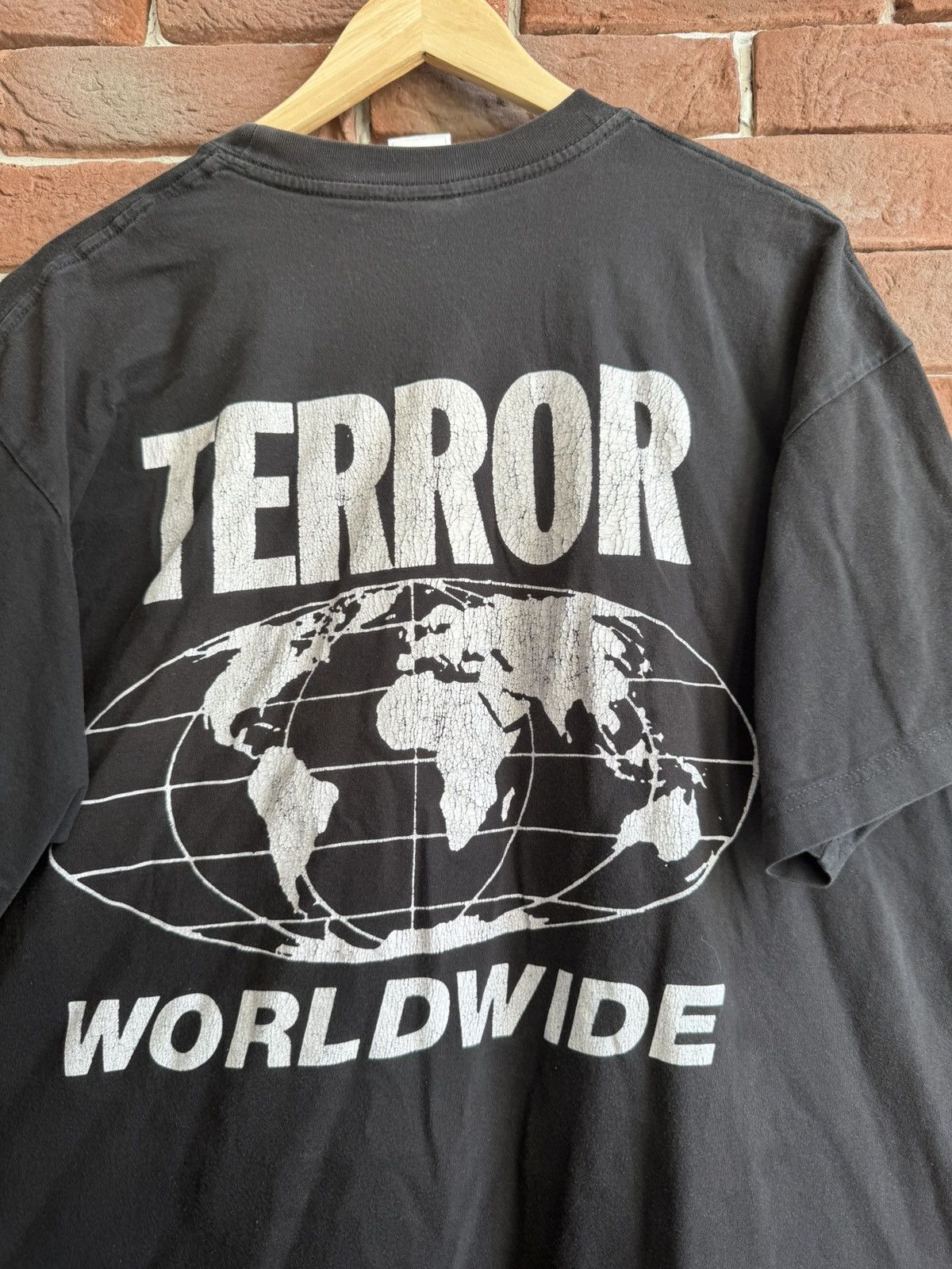 Band Tees Vintage 00s Don Rock Terror Wordwide Fuck Control band Tee Size US XL / EU 56 / 4 - 9 Thumbnail