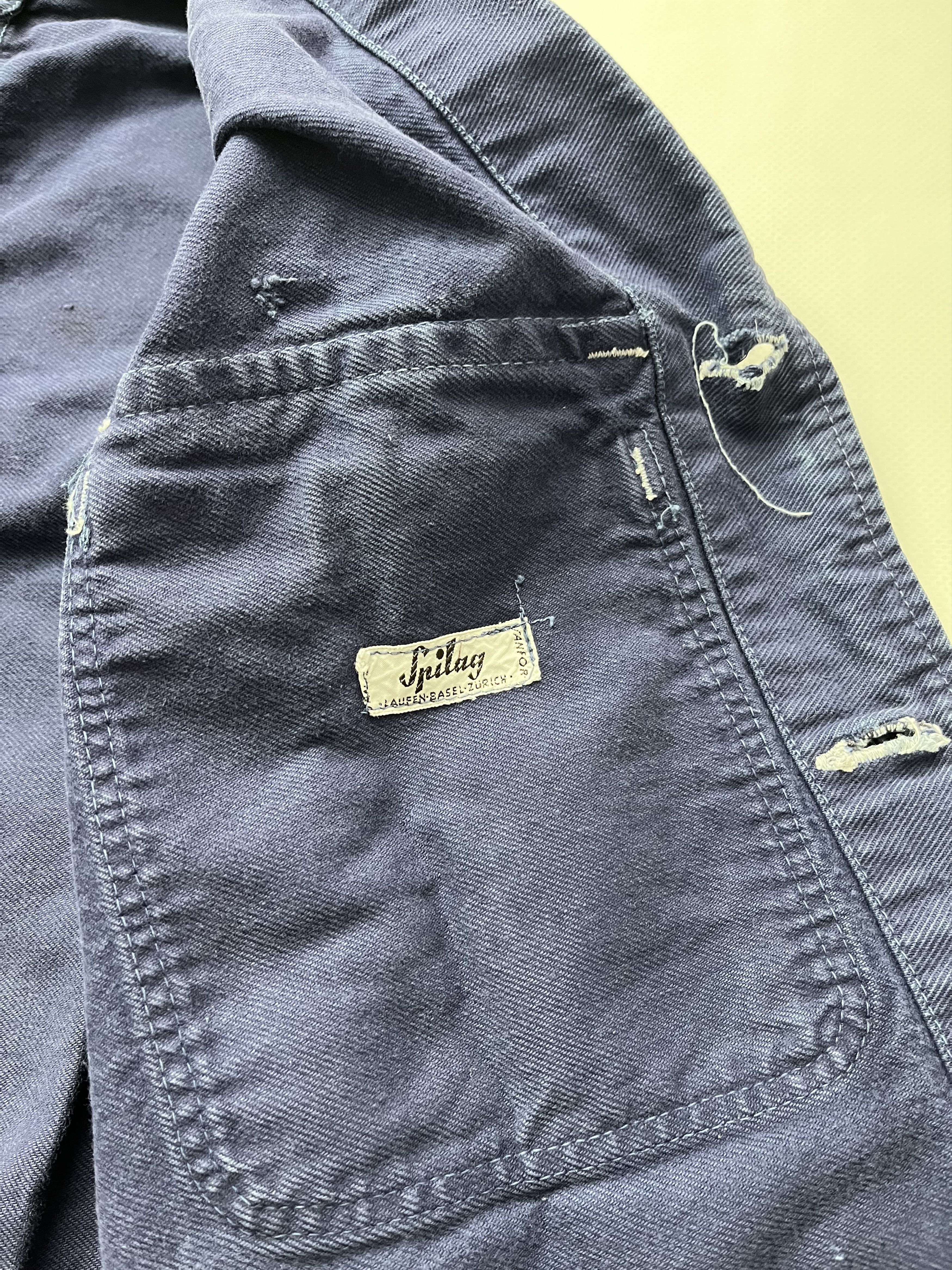 Vintage Vintage spilag work jacket Size US S / EU 44-46 / 1 - 16 Thumbnail