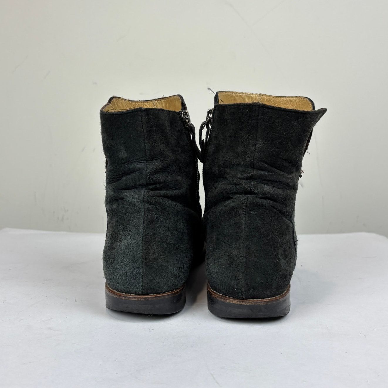 Maison Margiela MM6 Maison Margiela Suede Ankle Zip Boots Women's 38 US 8 Size US 8 / IT 38 - 4 Thumbnail
