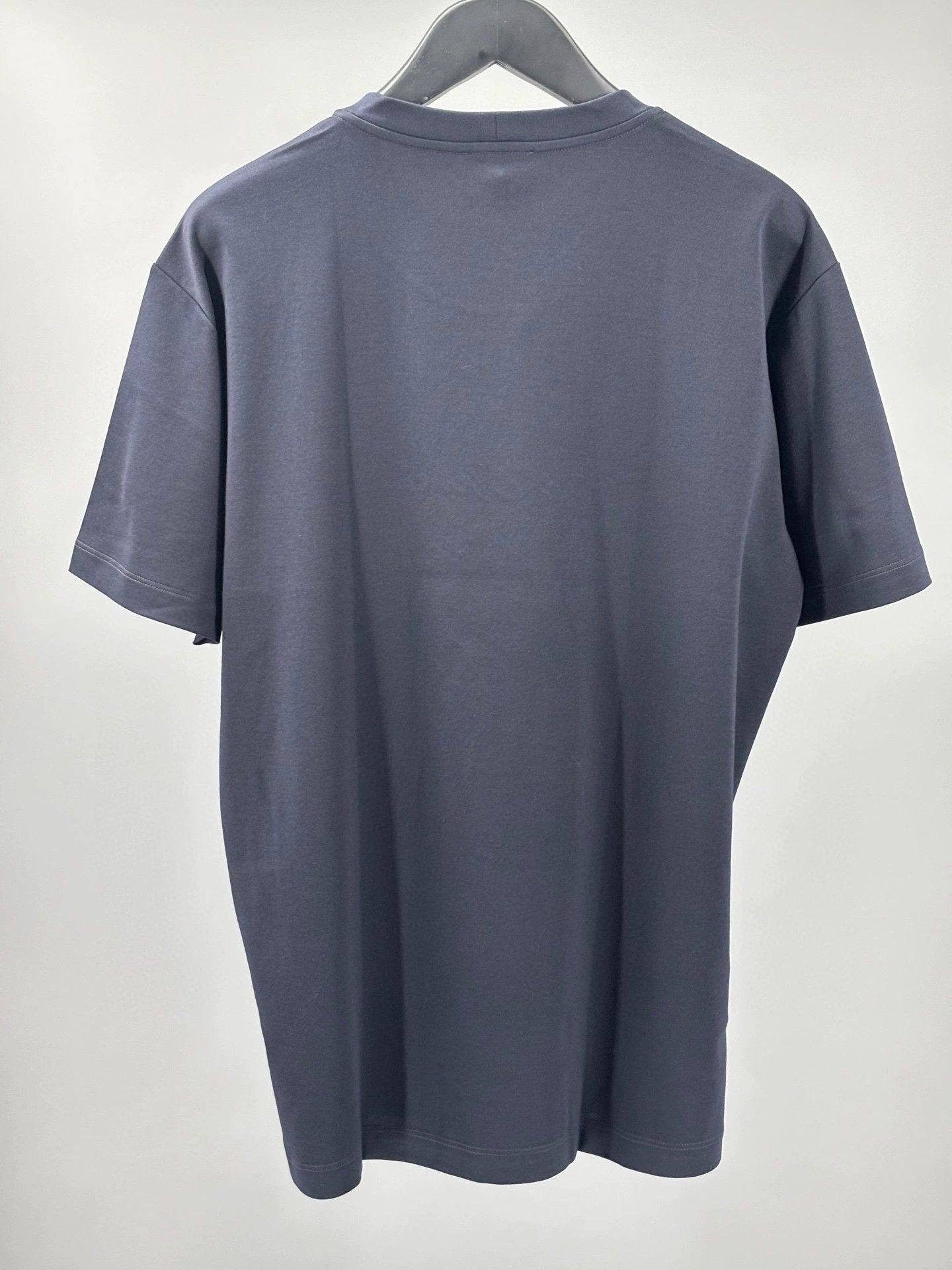 Emporio Armani Giorgio Armani Men's Blue Cotton T-Shirt Size US M / EU 48-50 / 2 - 4 Thumbnail