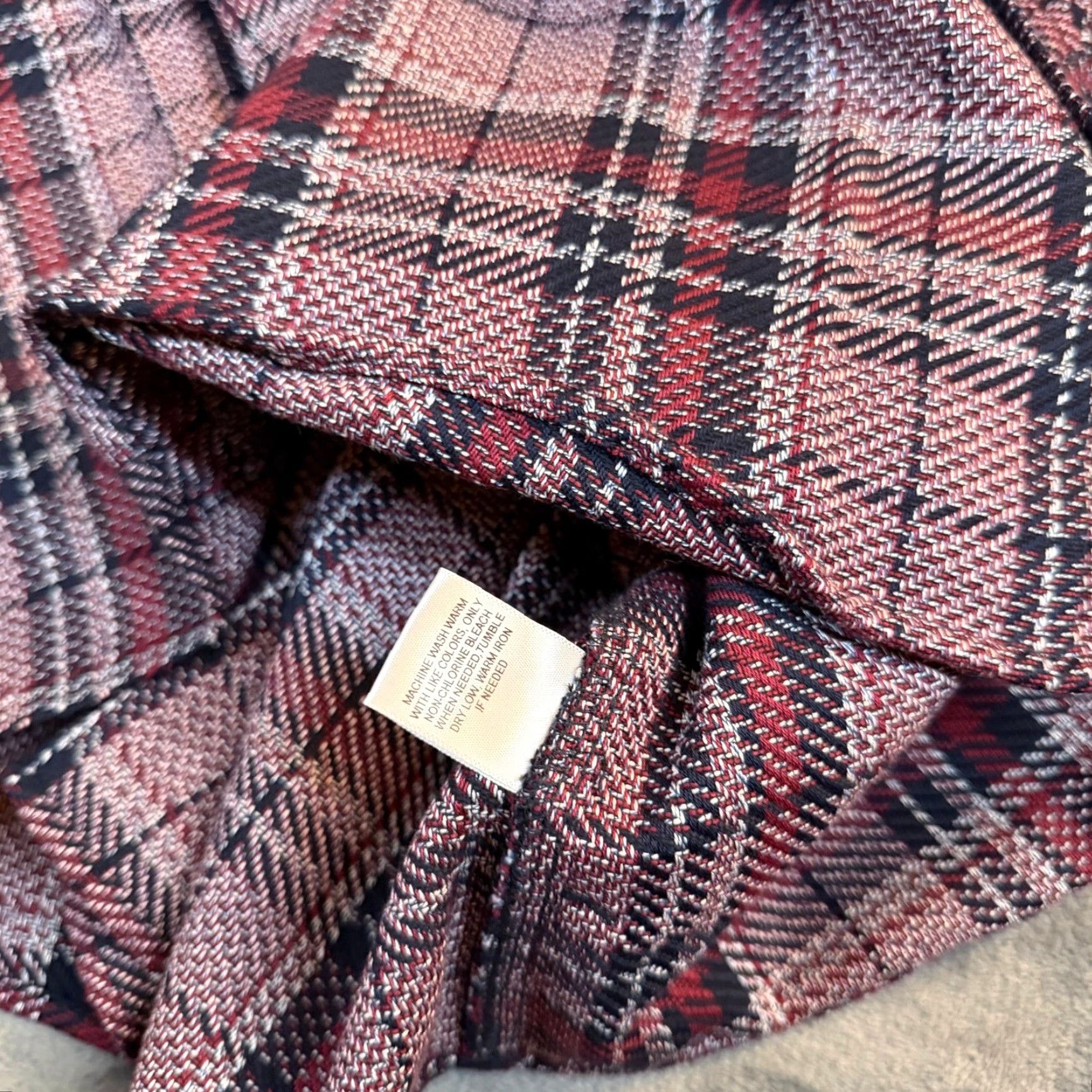 Vintage VINTAGE ROWM Taos Canyon Heavyweight Plaid Cotton Flannel Shirt Jacket Mens Large NWT Size US L / EU 52-54 / 3 - 7 Thumbnail