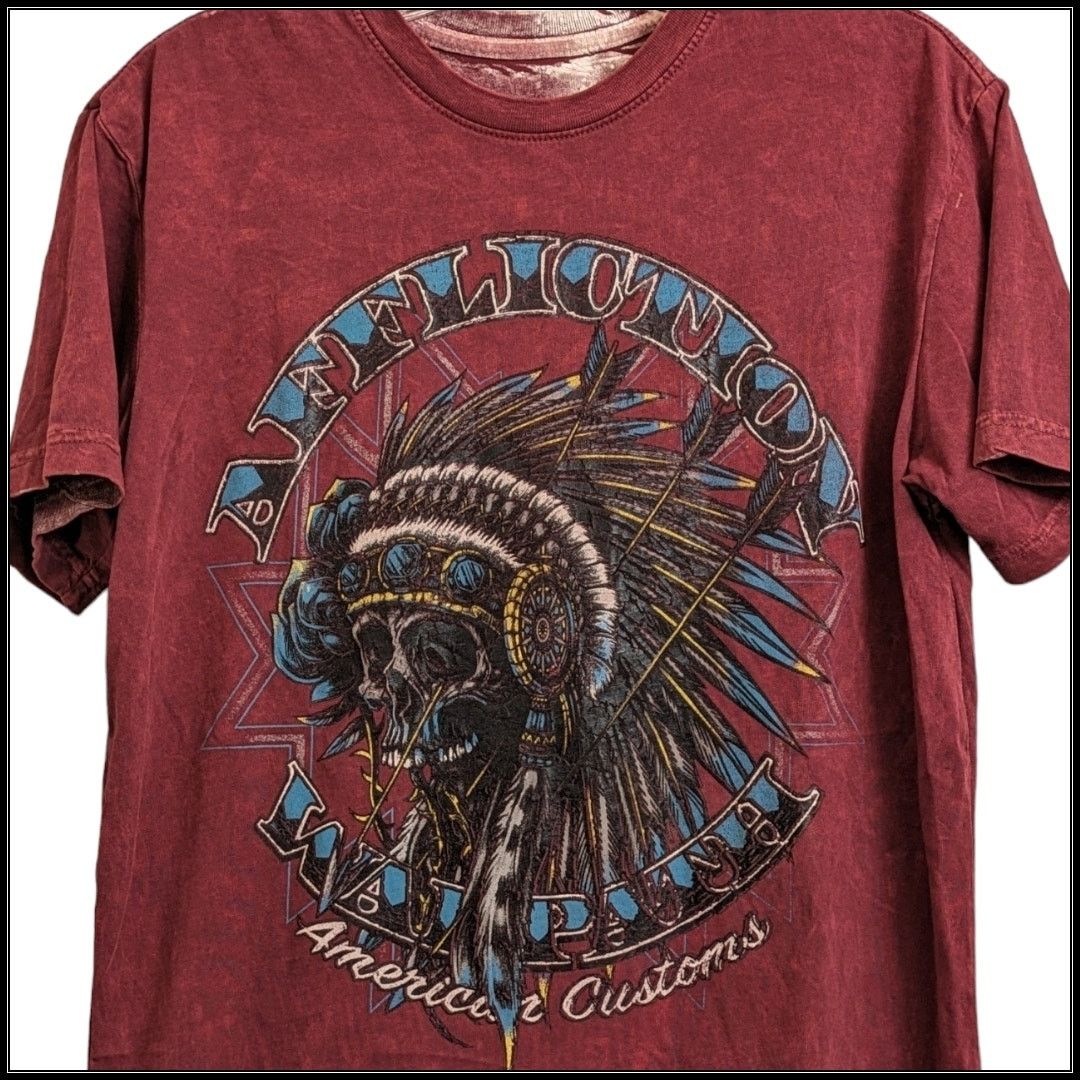 Affliction Reversible AFFLICTION American Customs Warpath T-shirt Men S Size US S / EU 44-46 / 1 - 5 Thumbnail