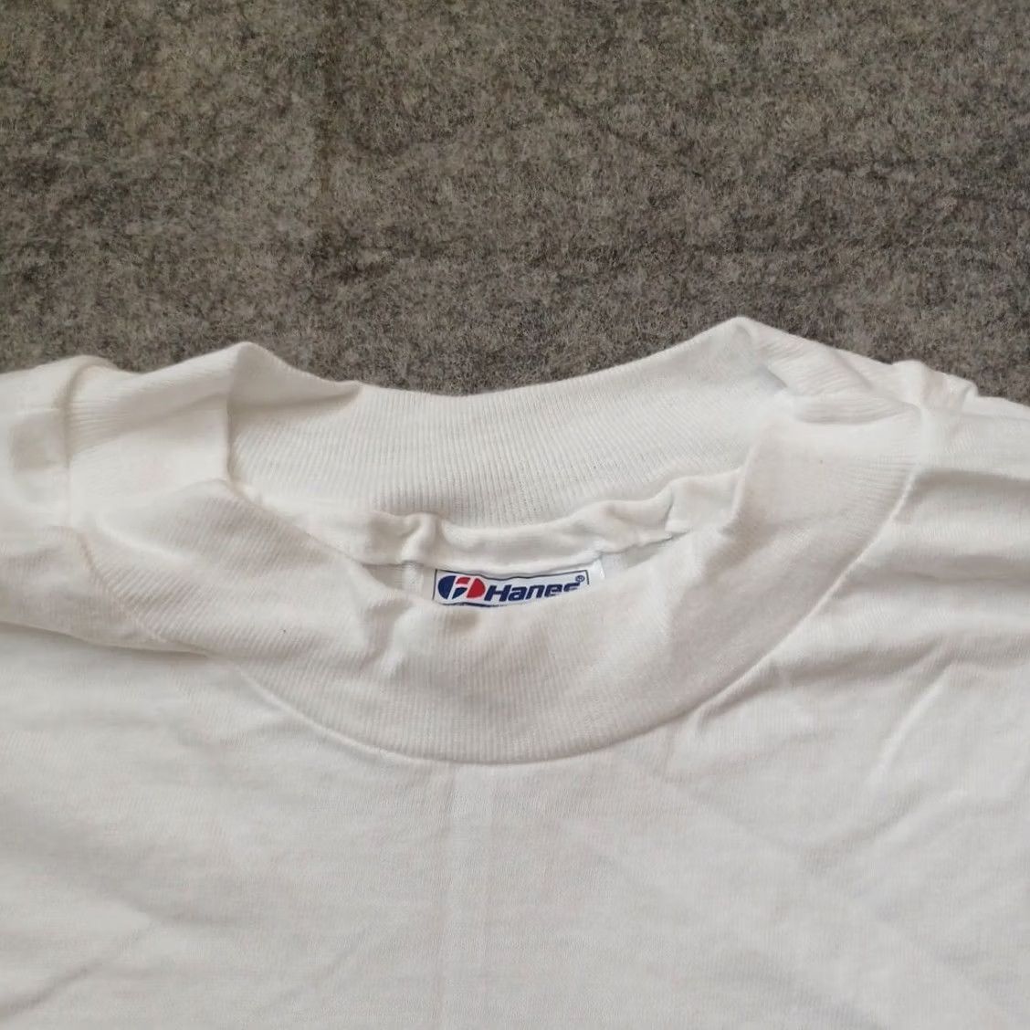 Hanes VINTAGE Hanes Beefy-T T-Shirt Mens XL White USA 1992 San Francisco Nite Graphic Print Shirt Regular Fit XS? Size US XL / EU 56 / 4 - 6 Thumbnail