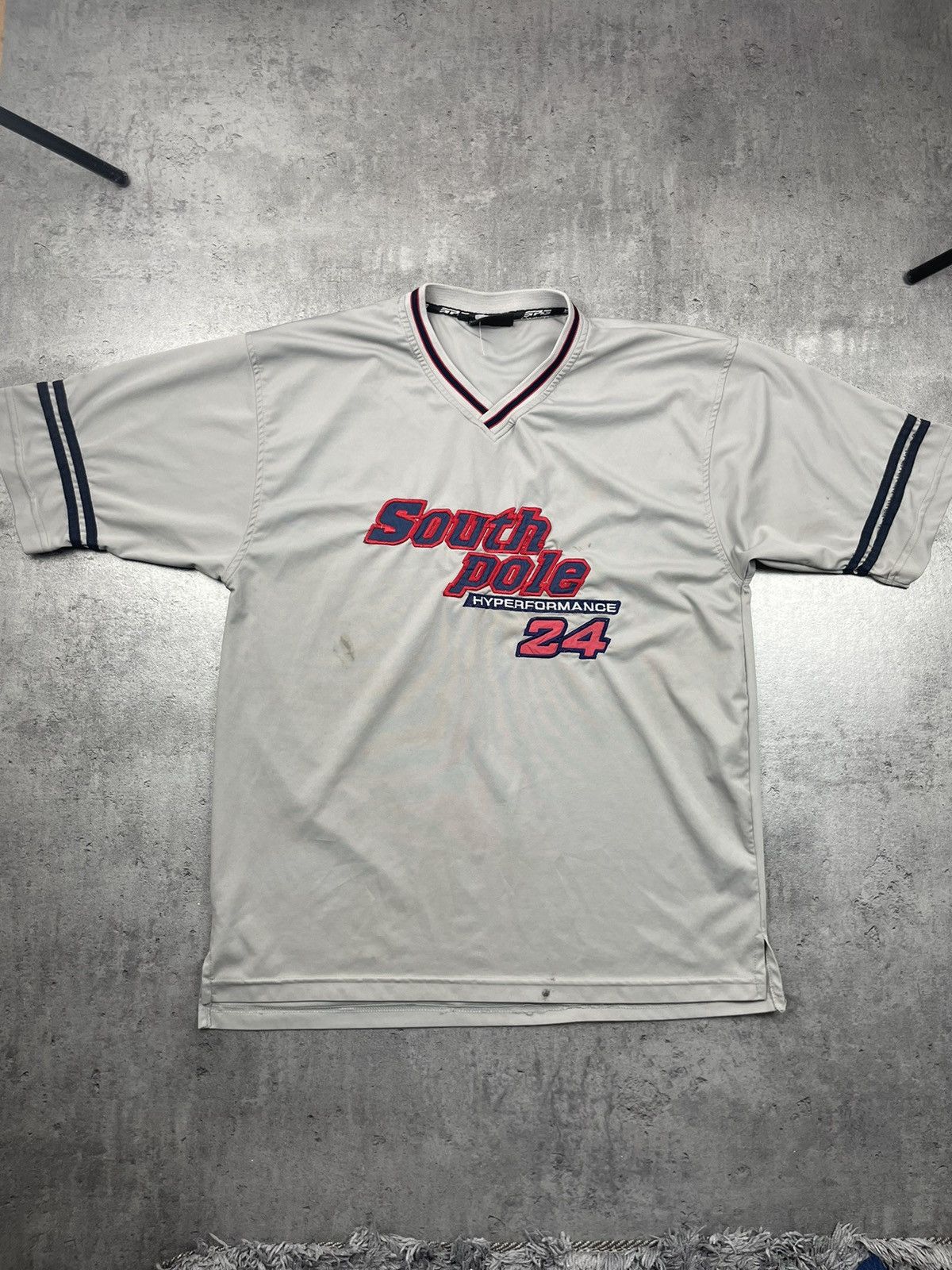 Rap Tees × Southpole Southpole jersey tee rap hip hop usa baggy drip spellout 90s Size US M / EU 48-50 / 2 - 1 Thumbnail