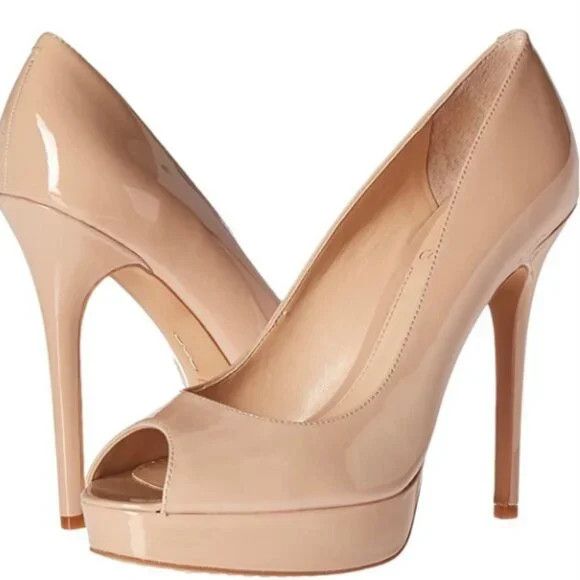 Vince Camuto Vince Camuto Patent Leather Heels Size US 8 / IT 38 - 1 Thumbnail