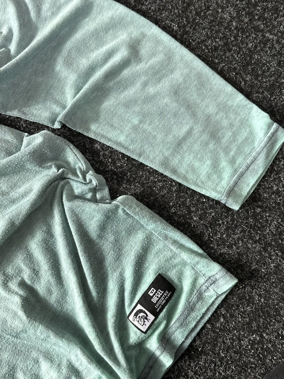 Diesel × Japanese Brand × Vintage 🚨Y2K Vintage Diesel Longsleeve T Shirt Archive Hype avant Size US XXL / EU 58 / 5 - 5 Thumbnail
