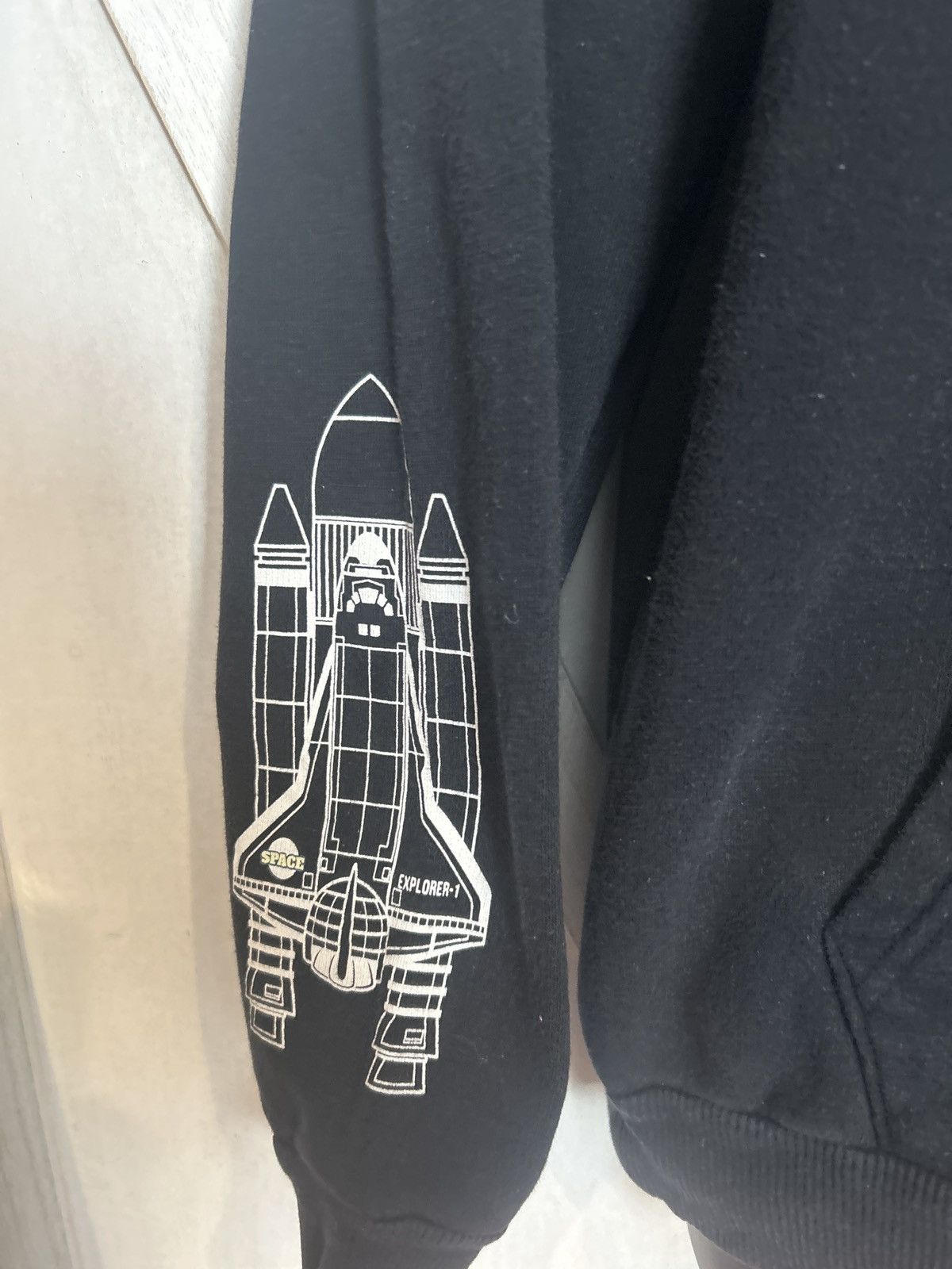 Other NASA Men’s Medium Hoodie – Black Space Shuttle Planets 0004 Size US M / EU 48-50 / 2 - 3 Thumbnail