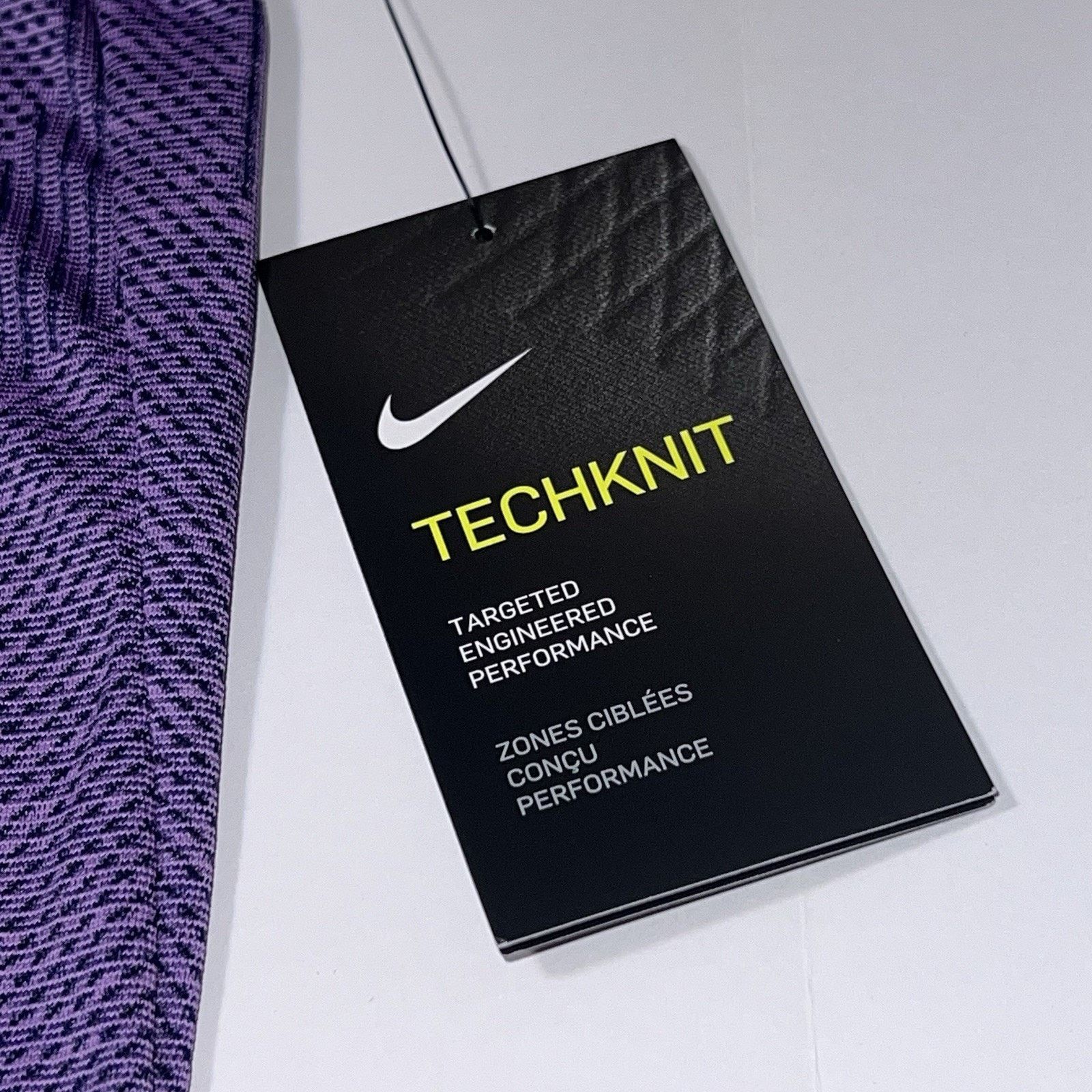 Nike Nike Tank Top TechKnit Cool Reflective AJ7589-451 Purple M Size US M / EU 48-50 / 2 - 4 Thumbnail