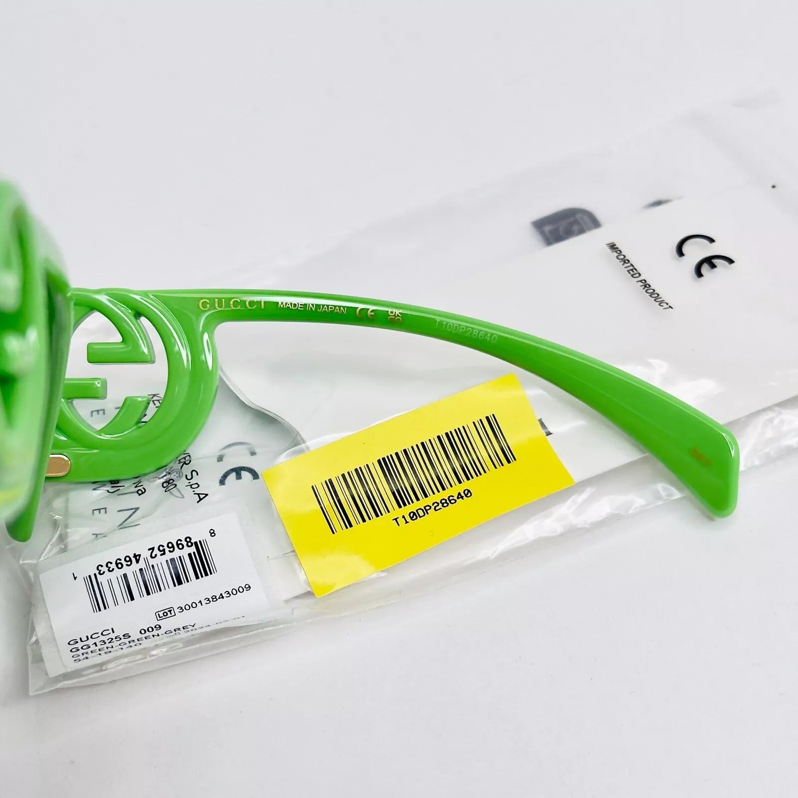 Gucci GUCCI Couture 1325 Green GG Logo 009 Narrow Fashion GG1325S Size ONE SIZE - 5 Thumbnail