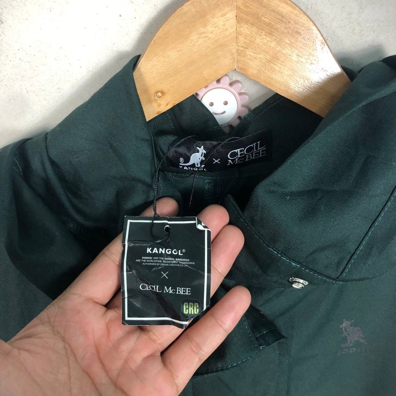 Kangol Kangol X Cecil McBee Green Long Trench Jacket Size US M / EU 48-50 / 2 - 7 Thumbnail
