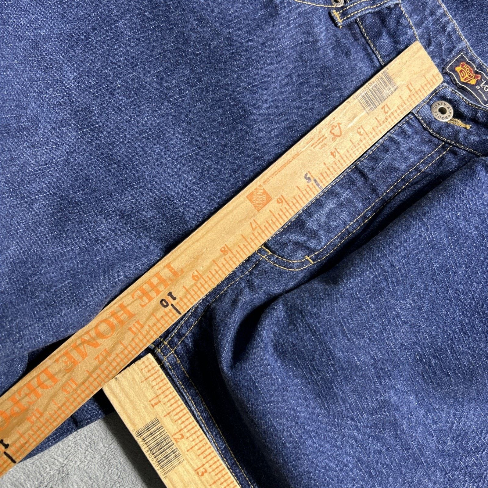 Route 66 Beyond Baggy Jeans Womens 16 36x31 Dojo Bootcut Loose Baggie Size 38" / US 16 / IT 52 - 11 Thumbnail