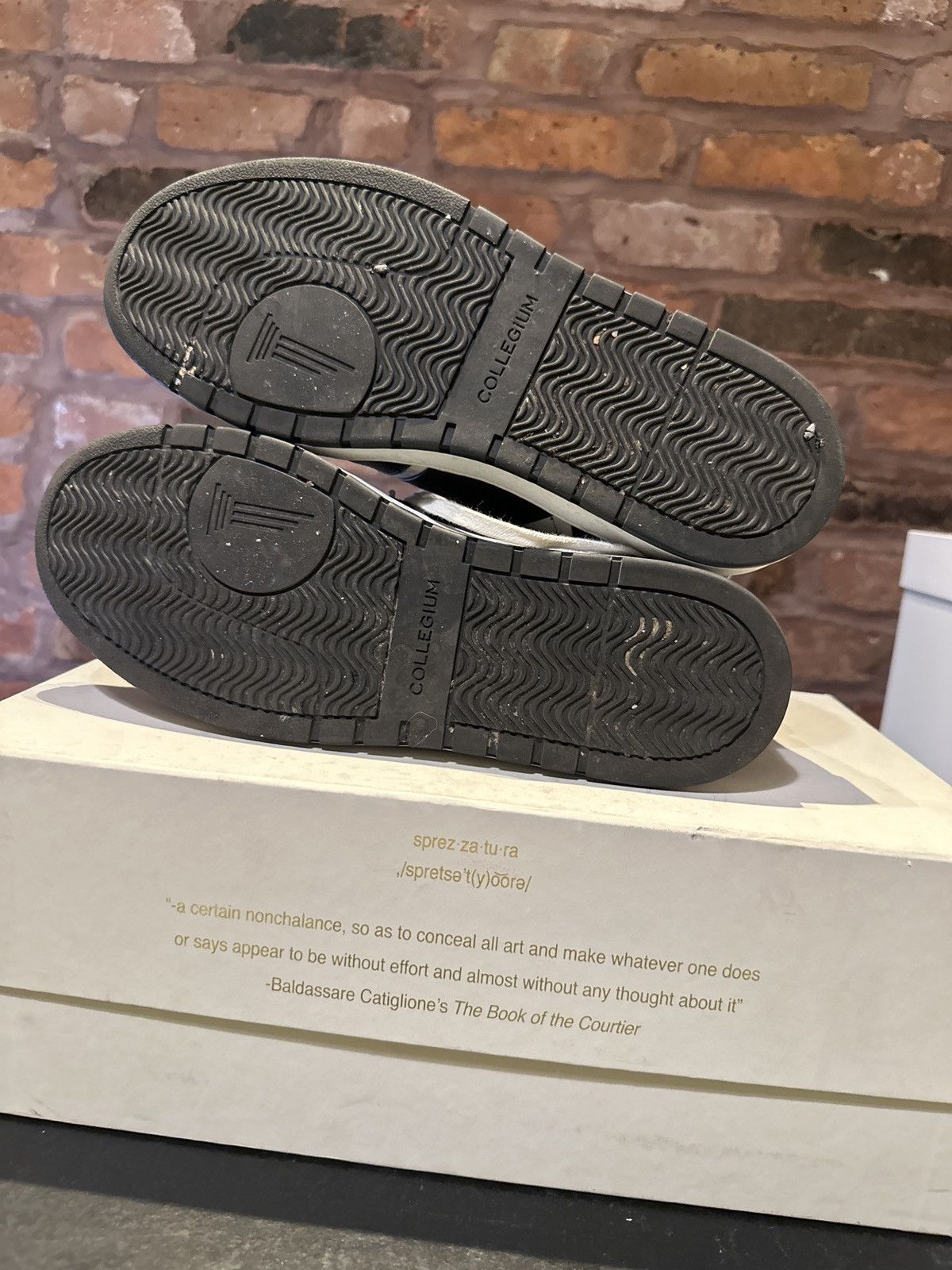 Collegium Collegium Destroyer High in Nero & Bianco Size US 8 / EU 41 - 5 Thumbnail