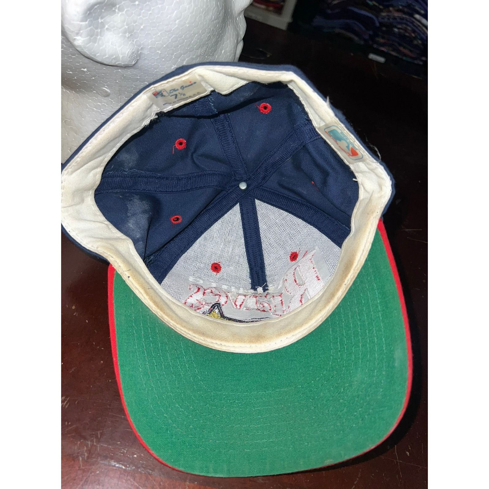 The Game Vintage Atlanta Braves The Game Hat Cap Fitted 7 1/8 VTG Size ONE SIZE - 8 Thumbnail