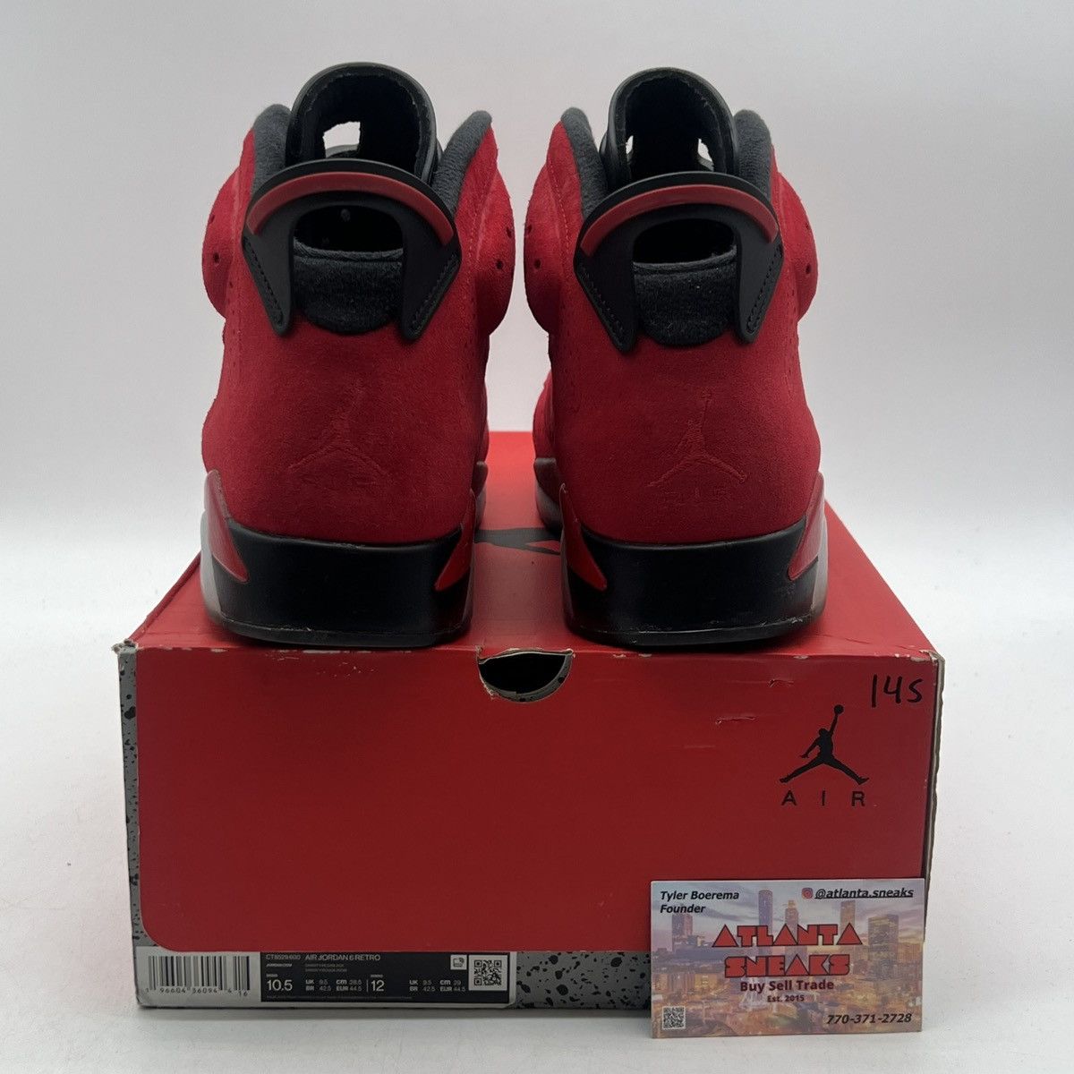 Jordan Brand Air Jordan 6 toro bravo Size US 10.5 / EU 43-44 - 3 Thumbnail