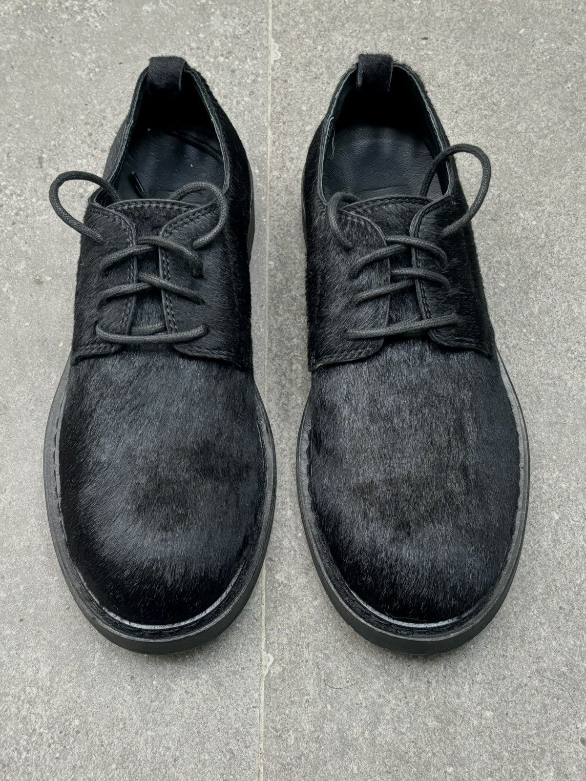 Ann Demeulemeester Ann Demeulemeester | Horsehair Derby Shoes Size US 7 / EU 40 - 4 Thumbnail