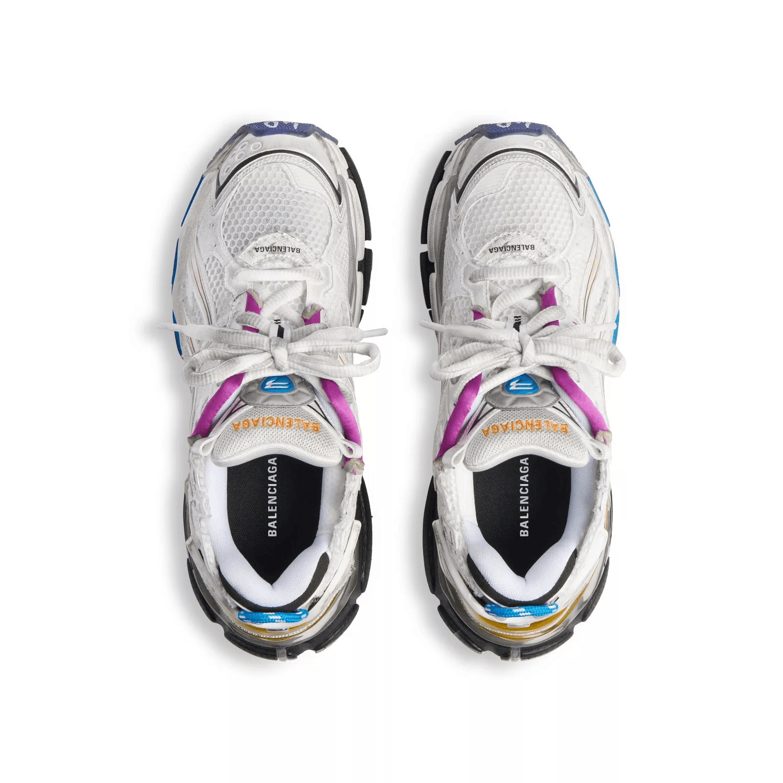 Balenciaga BALENCIAGA Runner Gradient Multicolor Sneakers New Size US 10 / EU 43 - 3 Thumbnail