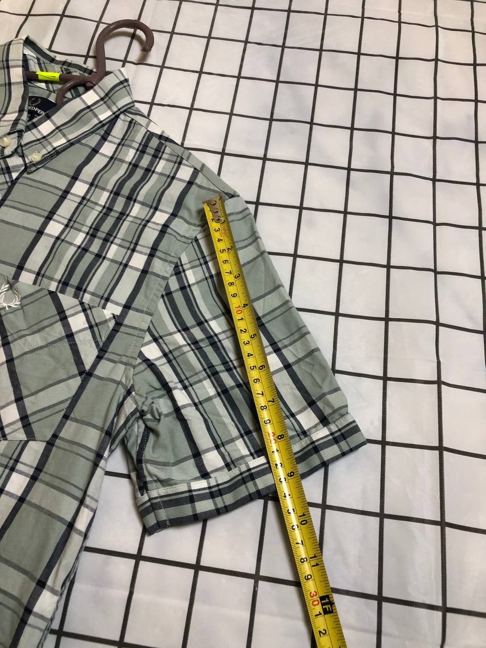 Fred Perry Fred Perry Mens Long Sleeve Plaid Shirt Size US S / EU 44-46 / 1 - 4 Thumbnail