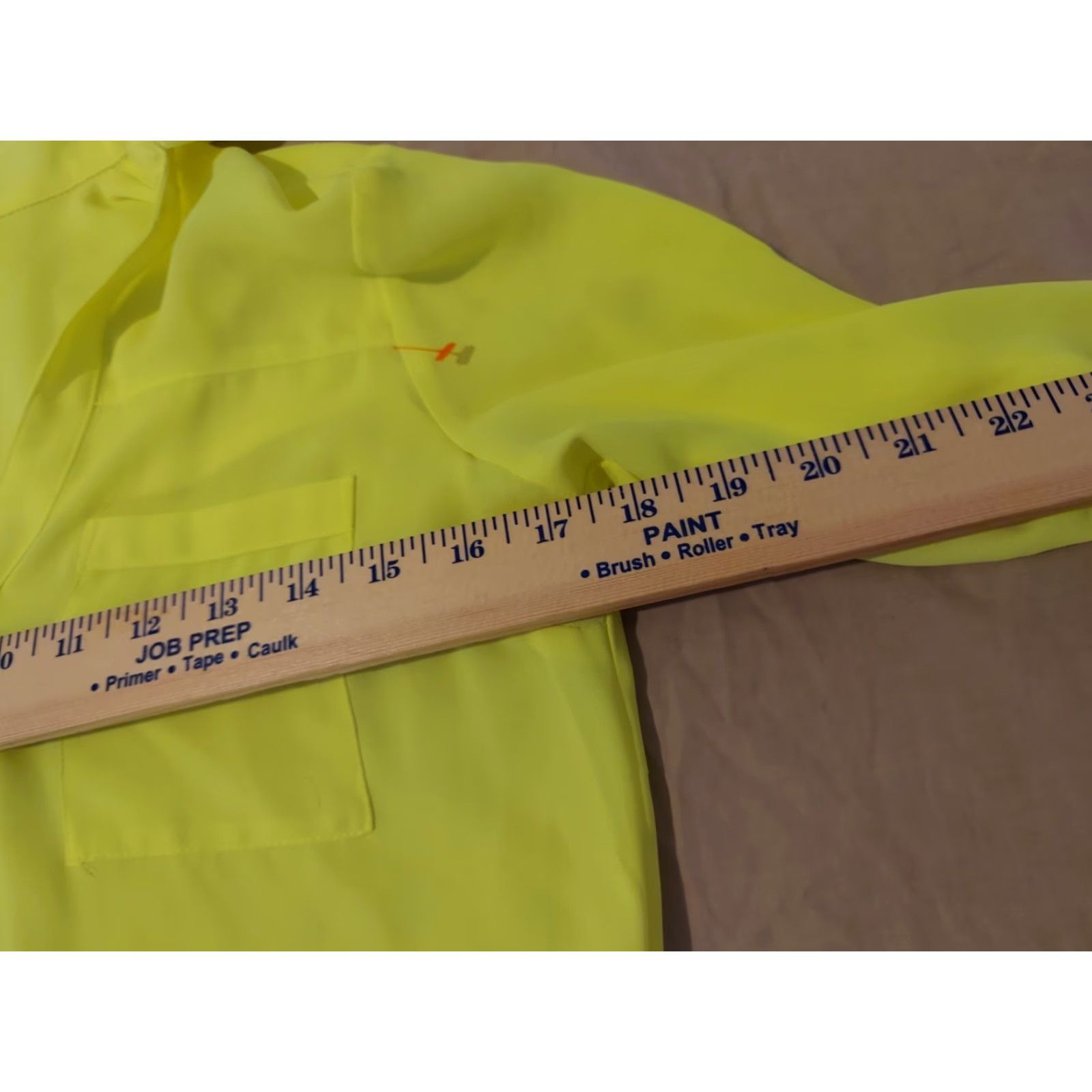 Express VINTAGE Express Shirt Womens XS Neon Green Button Blouse Size XS / US 0-2 / IT 36-38 - 4 Thumbnail