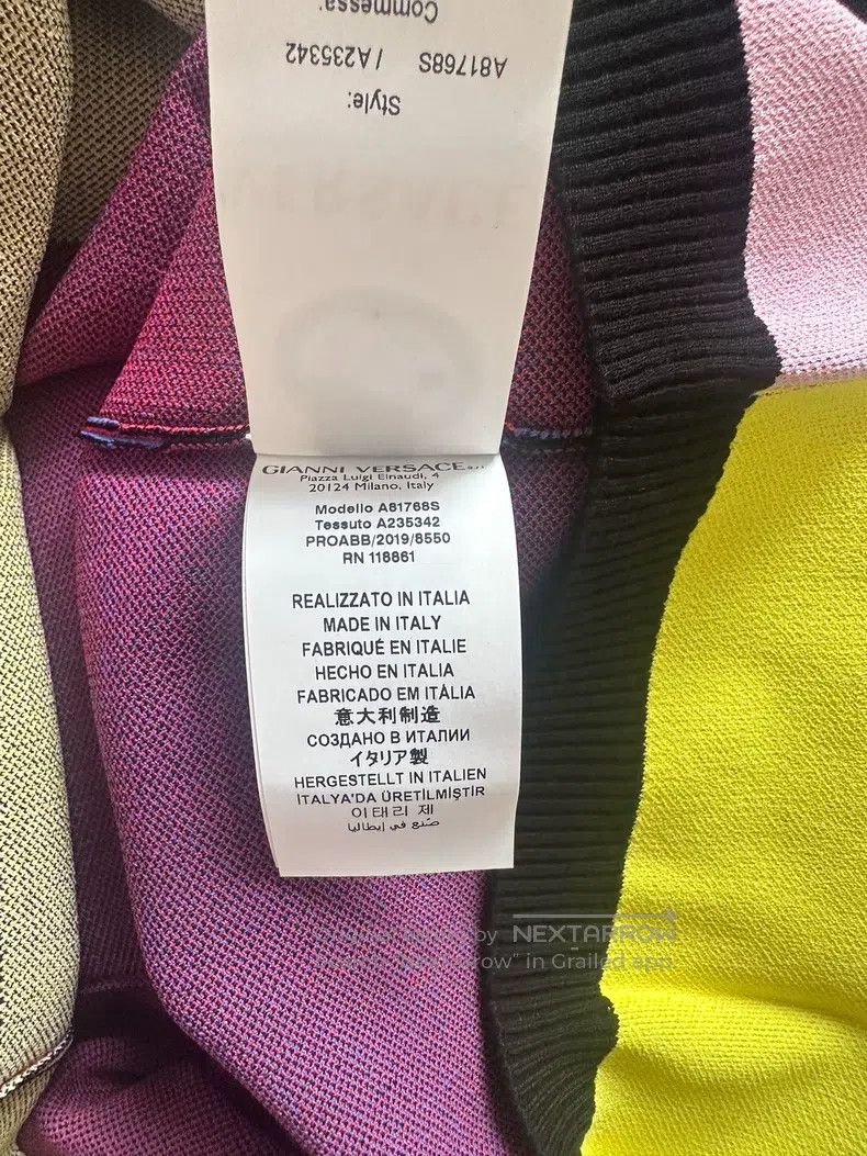 Versace Versace Classic plaid knit stretch skirt Size L / US 10 / IT 46 - 5 Thumbnail