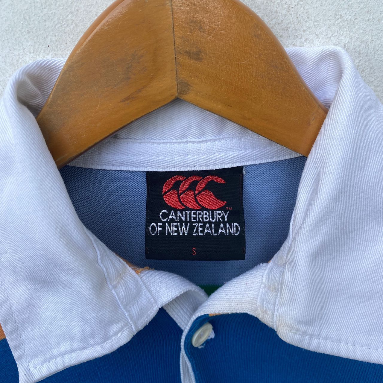 Canterbury of New Zealand × Vintage VINTAGE CANTERBURY POLO RUGBY SHIRT SMALL PULLOVER Size US S / EU 44-46 / 1 - 4 Thumbnail