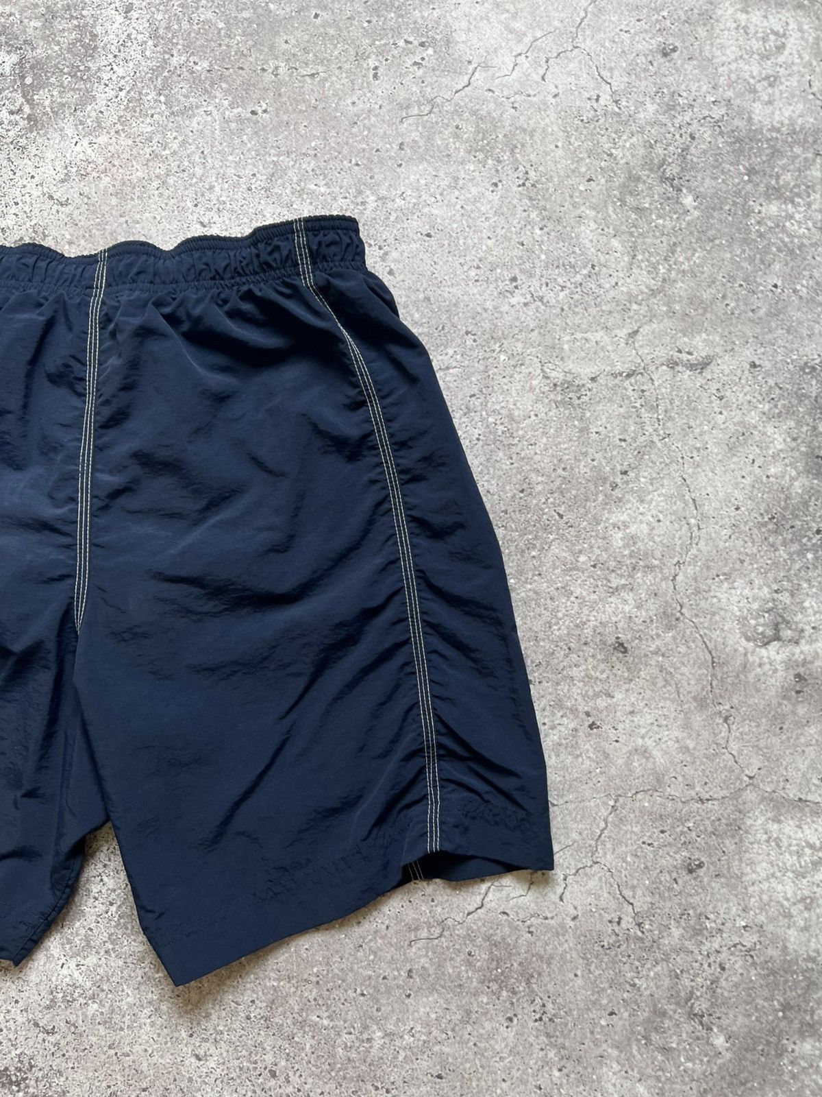 Nike × Vintage 2000s Vintage Nike Shorts Swoosh Blue Men's Size US 32 / EU 48 - 10 Thumbnail
