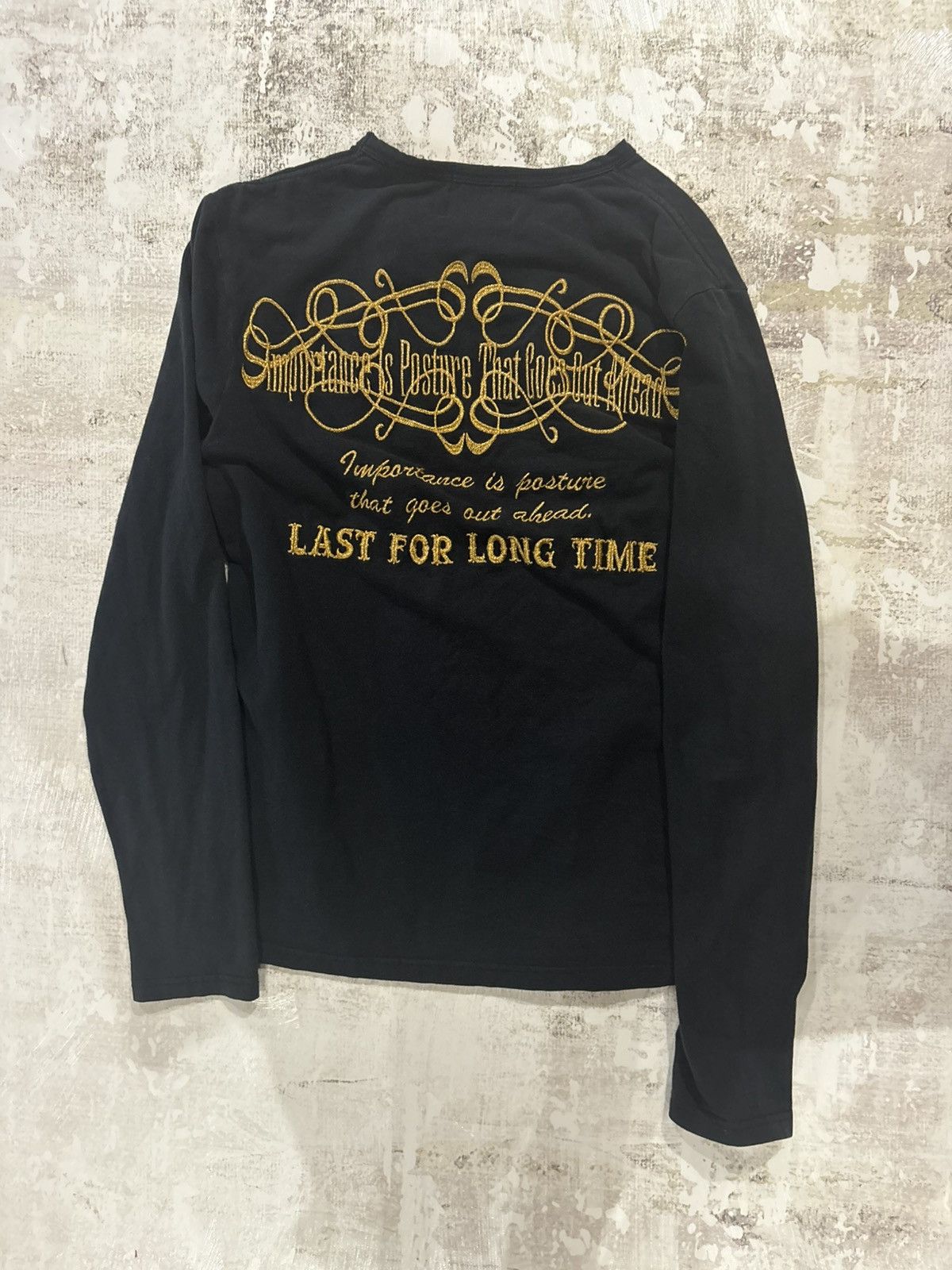 Japanese Brand Mastermind Style Misc Japan Embroidered Longsleeve Size US M / EU 48-50 / 2 - 4 Thumbnail
