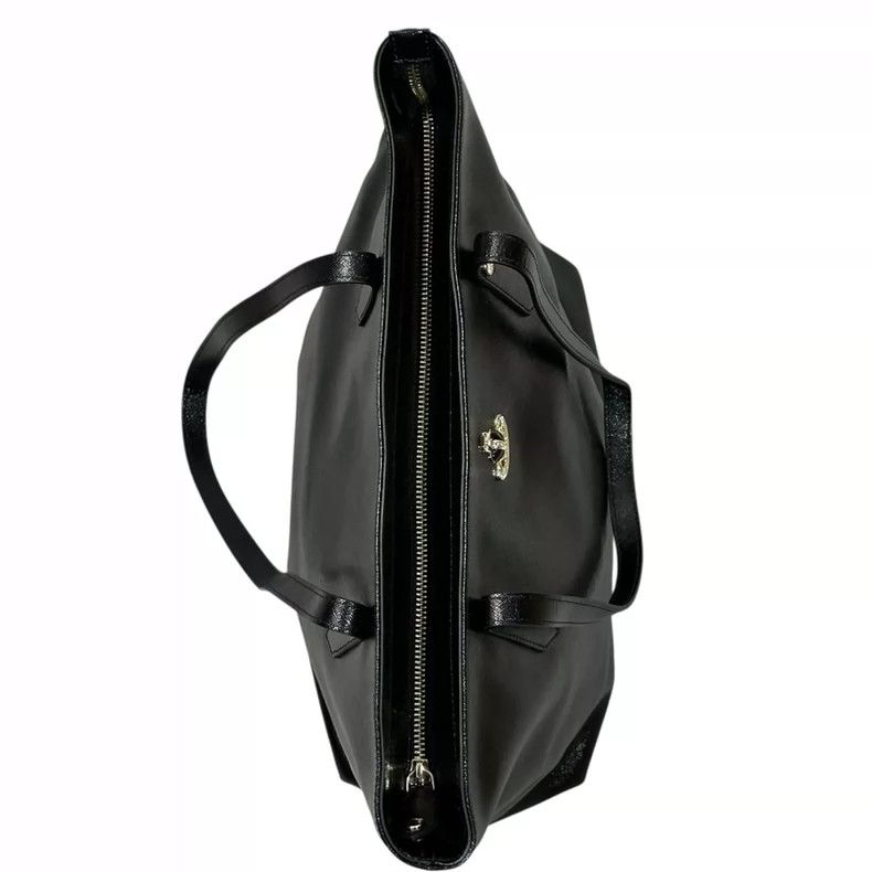 Vivienne Westwood Vivienne Westwood size os Black enamel love Saturn leather Size ONE SIZE - 2 Thumbnail