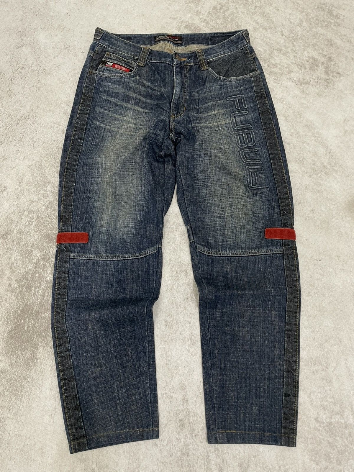 Hysteric Glamour × If Six Was Nine × Le Grande Bleu (L.G.B.) 2000s Fubu poem jnco denim y2k style Size US 30 / EU 46 - 1 Thumbnail