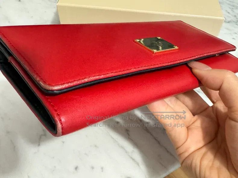 Vivienne Westwood Vivienne Westwood Bright red lambskin long wallet Size ONE SIZE - 9 Thumbnail