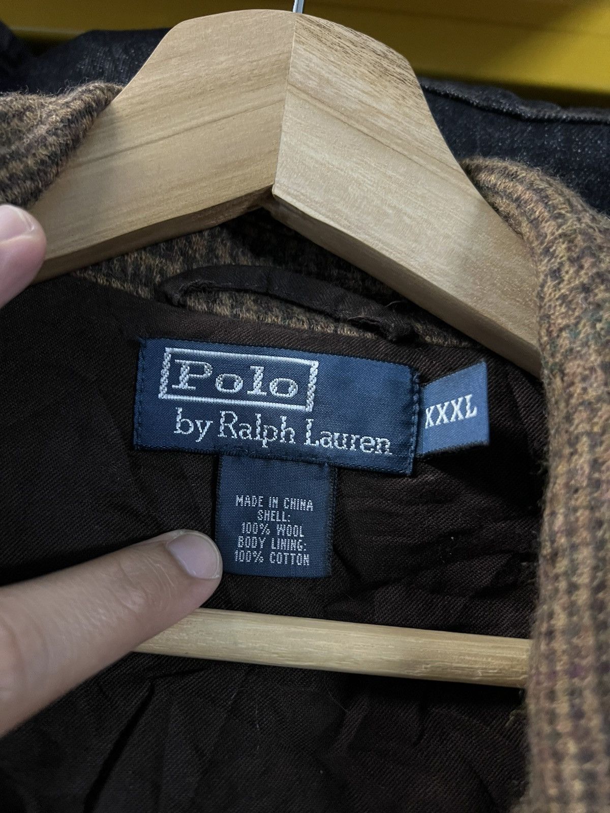 Polo Ralph Lauren × RRL Ralph Lauren × Ralph Lauren VINTAGE POLO RALPH LAUREN WOOL JACKET Size US L / EU 52-54 / 3 - 13 Thumbnail