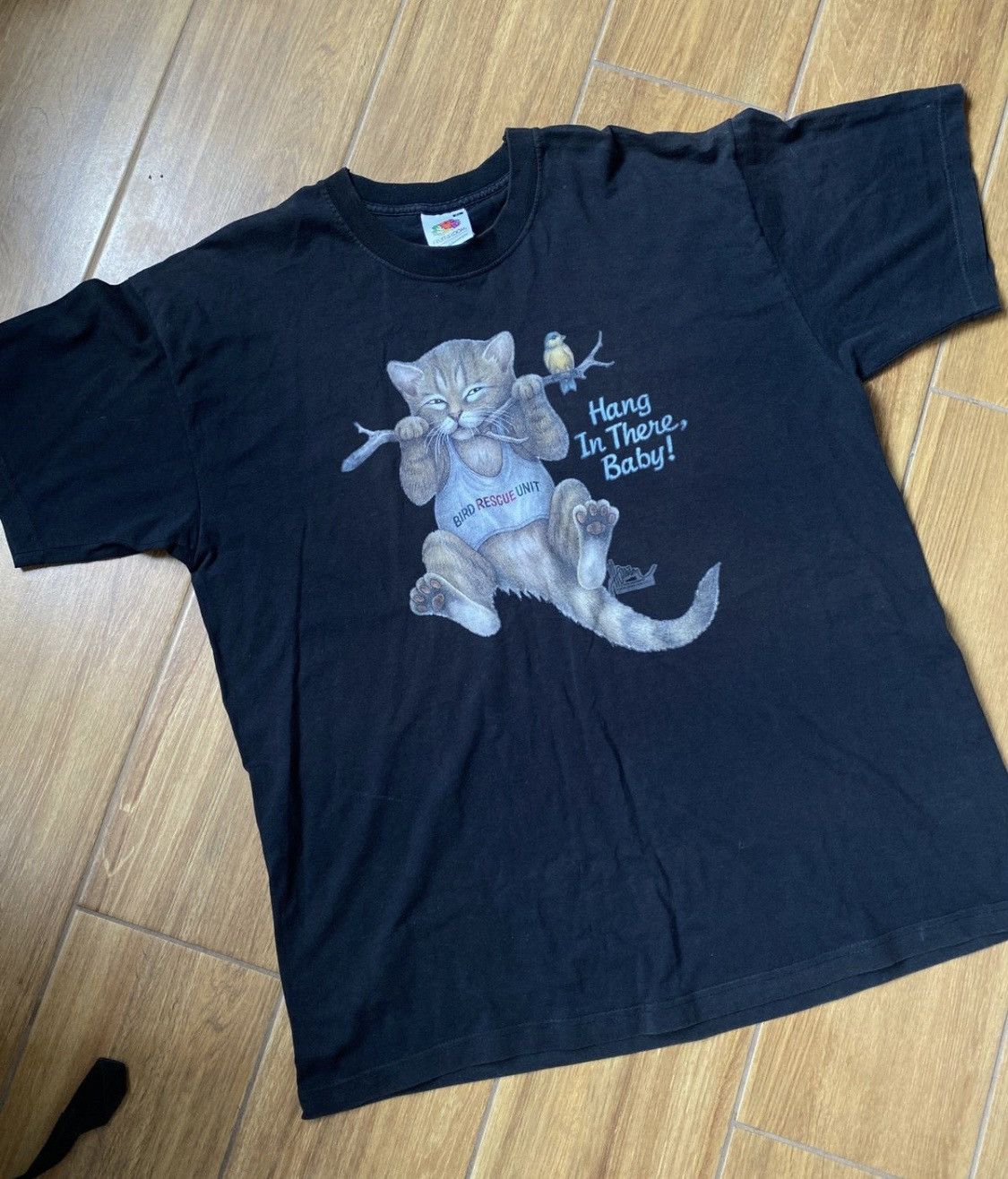 Vintage Bob Harrison 90's Graphic Cats T Shirt Kitty