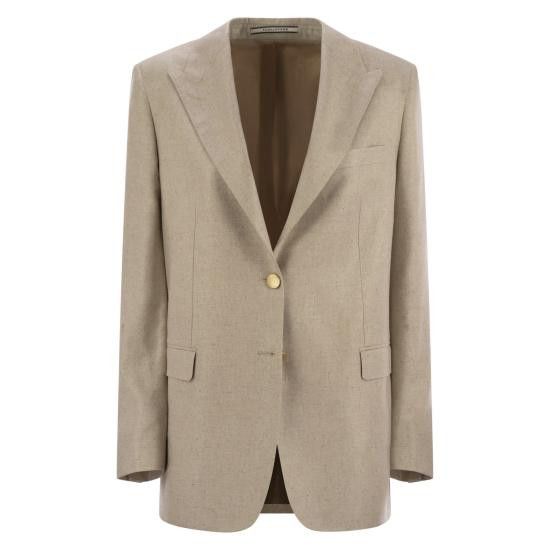 Tagliatore TAGLIATORE Women Suit Set J BERTHA16B 440044 U 25E250 BEIGE Size M / US 6-8 / IT 42-44 - 1 Thumbnail