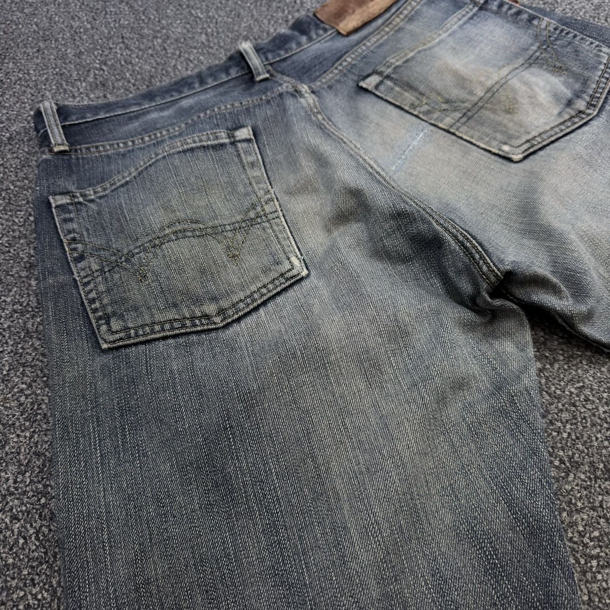 Kapital 🇯🇵 Vintage Selvedge 90s Edwin 505zx Faded Aging Denim Size US 34 / EU 50 - 10 Thumbnail