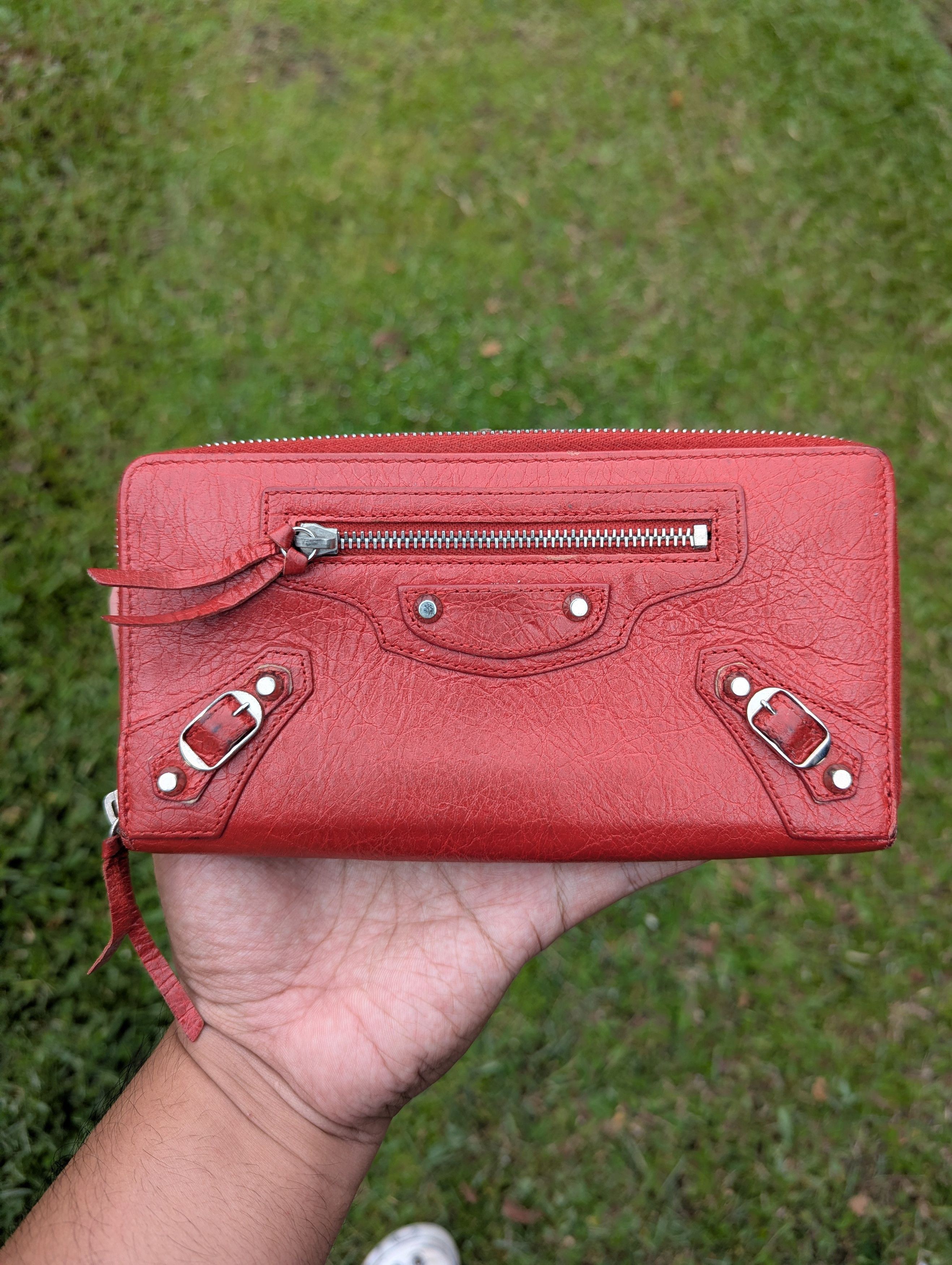 Balenciaga 🔥FREE SHIPPING🔥 Balenciaga City Leather Wallet Vintage Size ONE SIZE - 1 Thumbnail