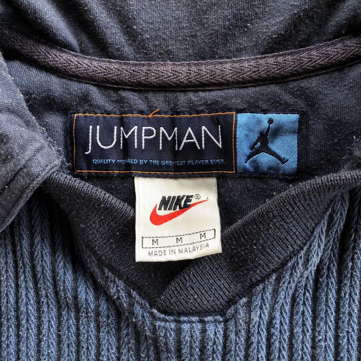 Nike NIKE Jordan Rare Embroidery Jump Man Collar Shirt Size US M / EU 48-50 / 2 - 5 Thumbnail