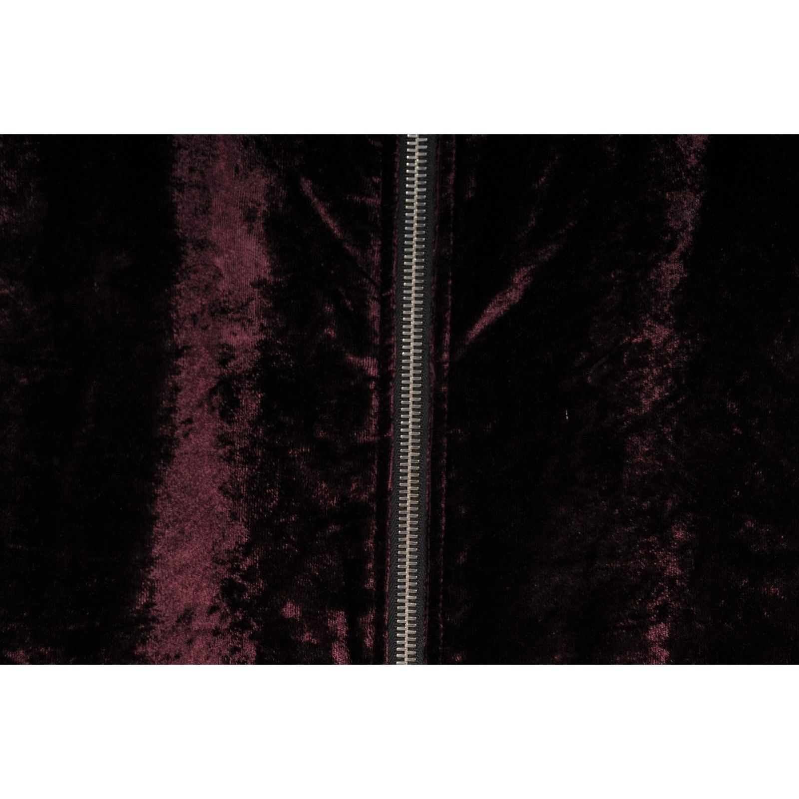 Enfants Riches Deprimes Zip Up Card Jacket Burgundy Velvet - 02692 Size US L / EU 52-54 / 3 - 7 Thumbnail