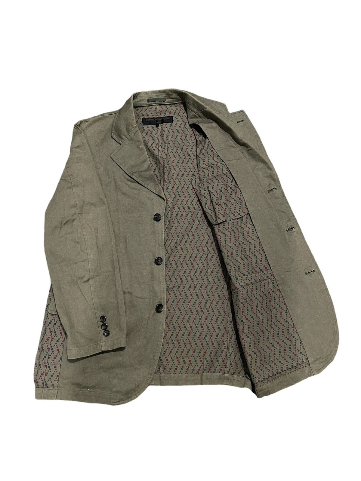 Comme des Garcons 🔥COMME DES GARÇONS HOMME 3 Button Blazer Size US M / EU 48-50 / 2 - 1 Thumbnail