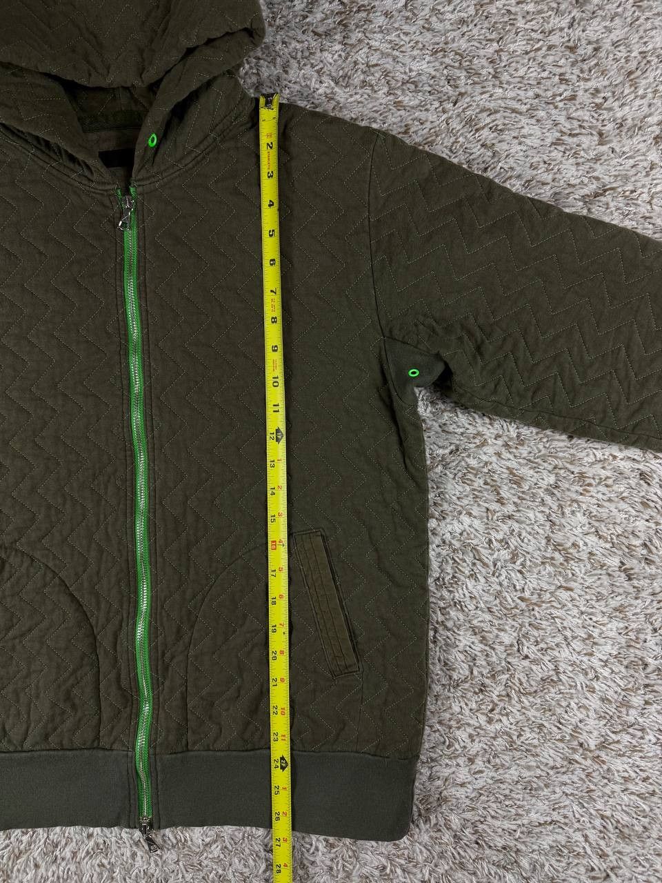 Original Fake OriginalFake KAWS Quilted Zip Hoodie Size US S / EU 44-46 / 1 - 8 Thumbnail