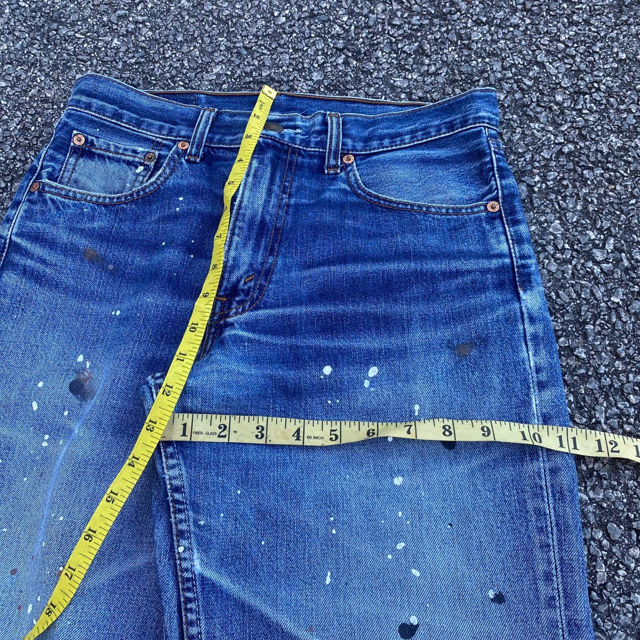 Levi's Vintage Levis 508 Dot Colour Distressed Denim Size US 31 - 5 Thumbnail