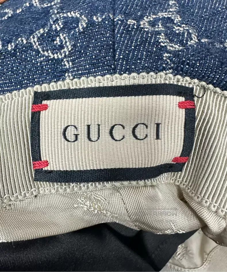 Gucci Gucci Size S Blue full-print logo fisherman's hat Size ONE SIZE - 5 Thumbnail