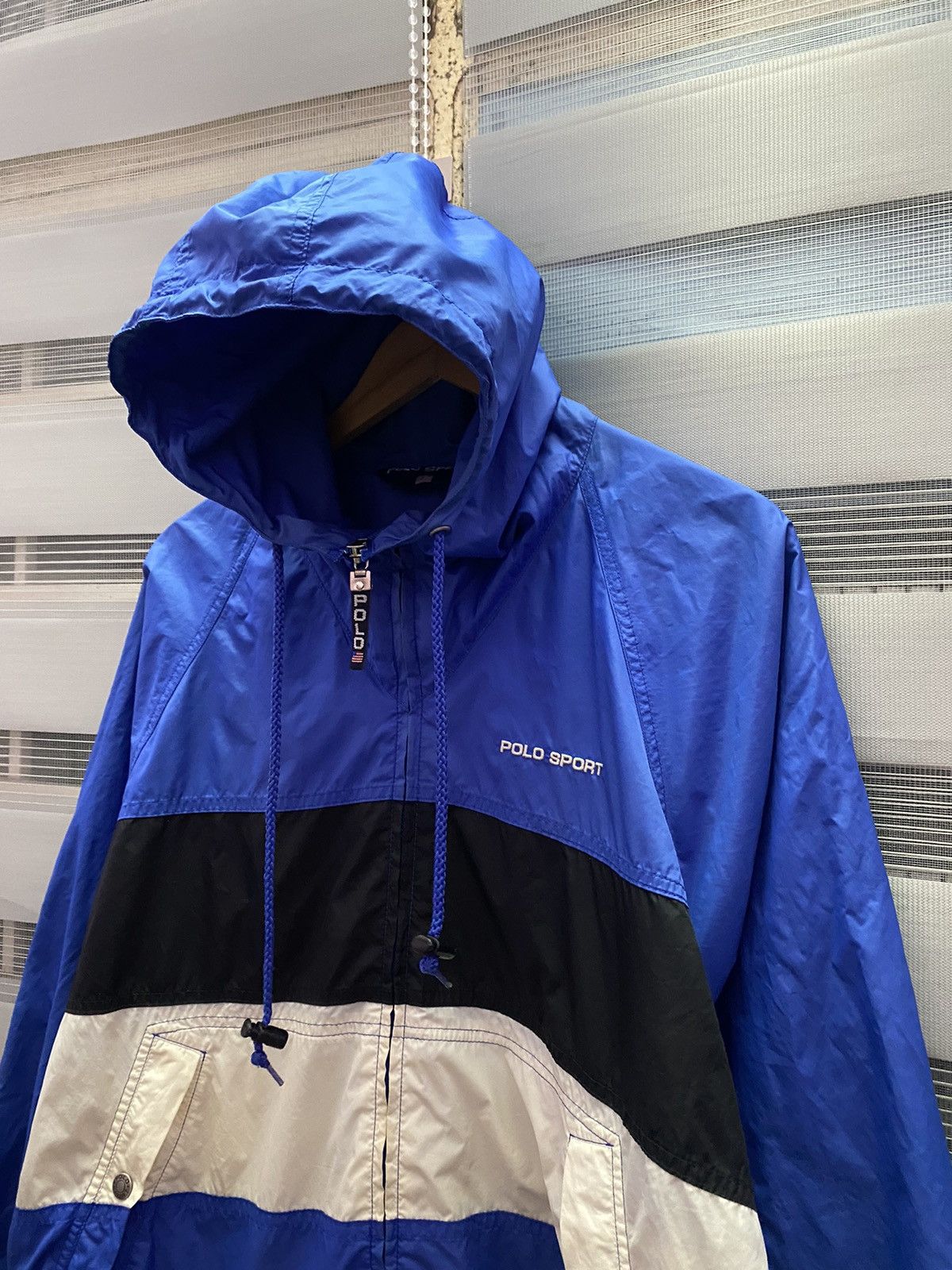Polo Ralph Lauren × Ralph Lauren × Vintage Vintage 90s Polo Sport Spell Out Jacket Size US L / EU 52-54 / 3 - 2 Thumbnail