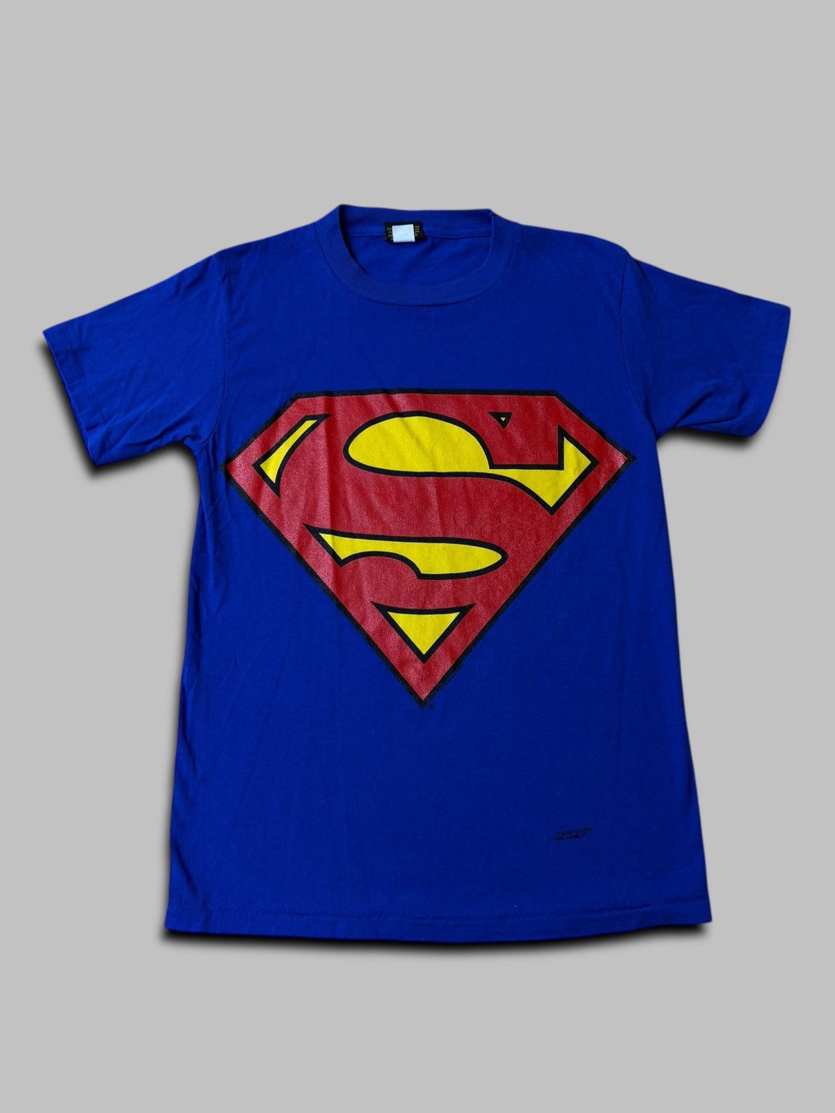 Band Tees DC Superman Vintage Single Stitch Blue T-Shirt Size US S / EU 44-46 / 1 - 1 Thumbnail
