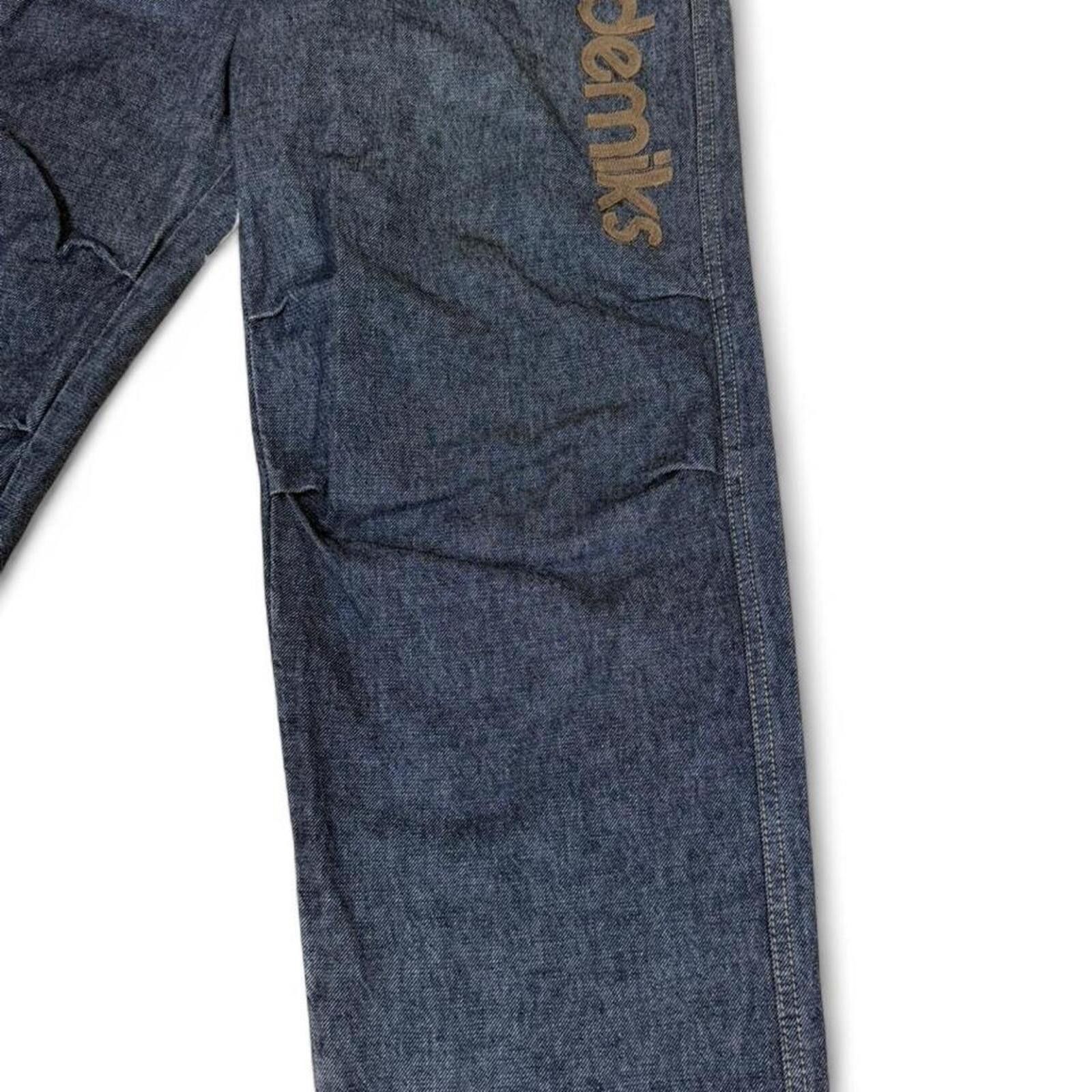 Akademiks Akademiks y2k style denim jeans with unique style Size US 29 - 4 Thumbnail
