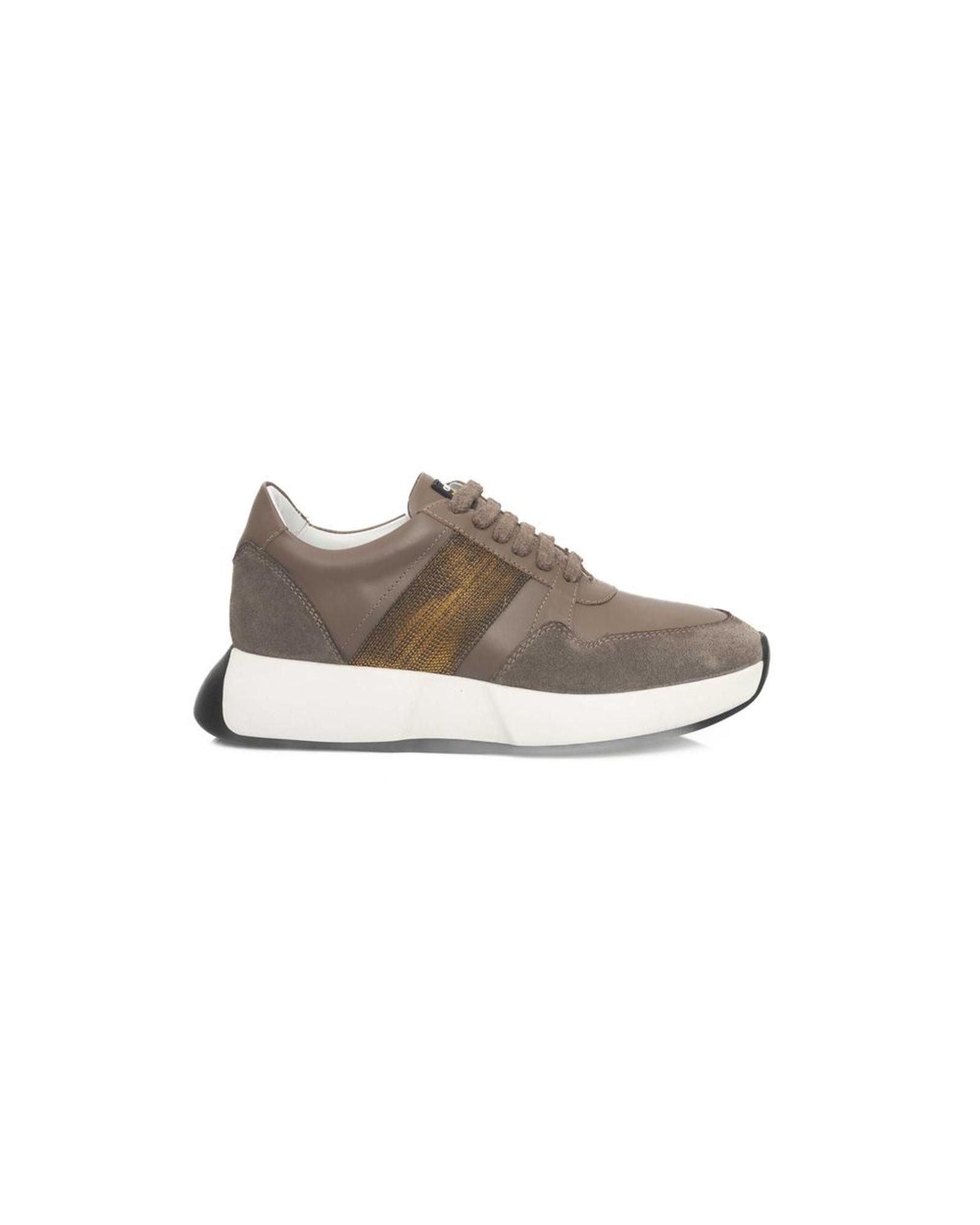 Cerruti 1881 White COW Leather Sneaker main image 1