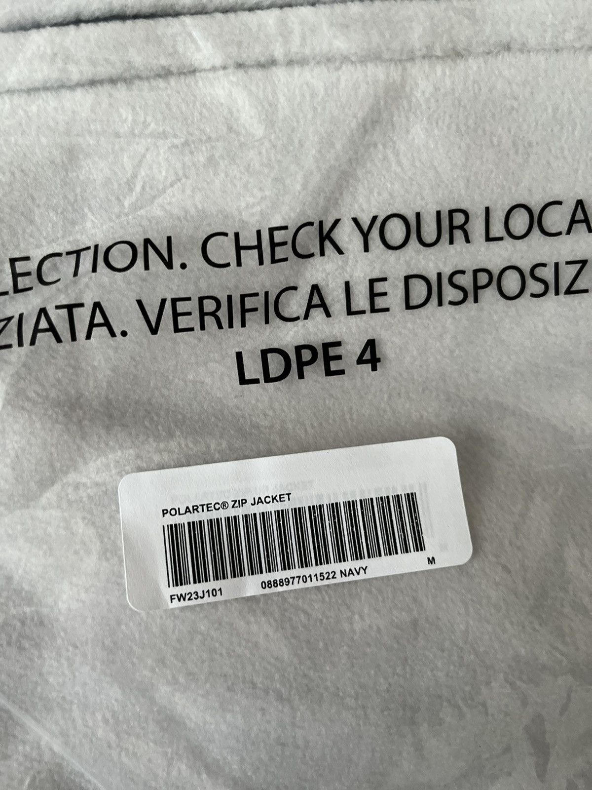 Supreme Supreme Polartec Zip Jacket Size US M / EU 48-50 / 2 - 7 Thumbnail