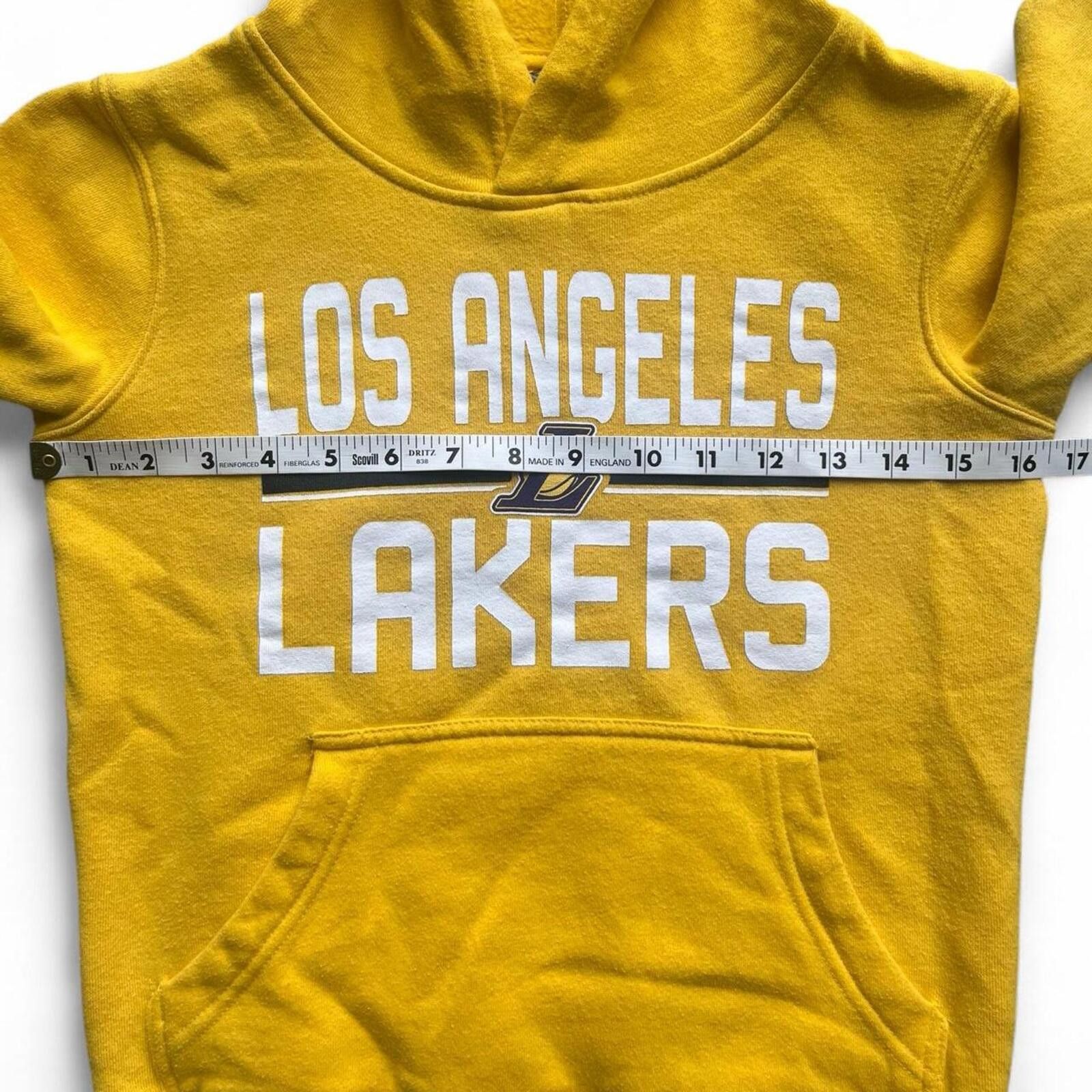 NBA NBA Los Angeles Lakers Kids Hoodie Size US XXS / EU 40 - 4 Thumbnail