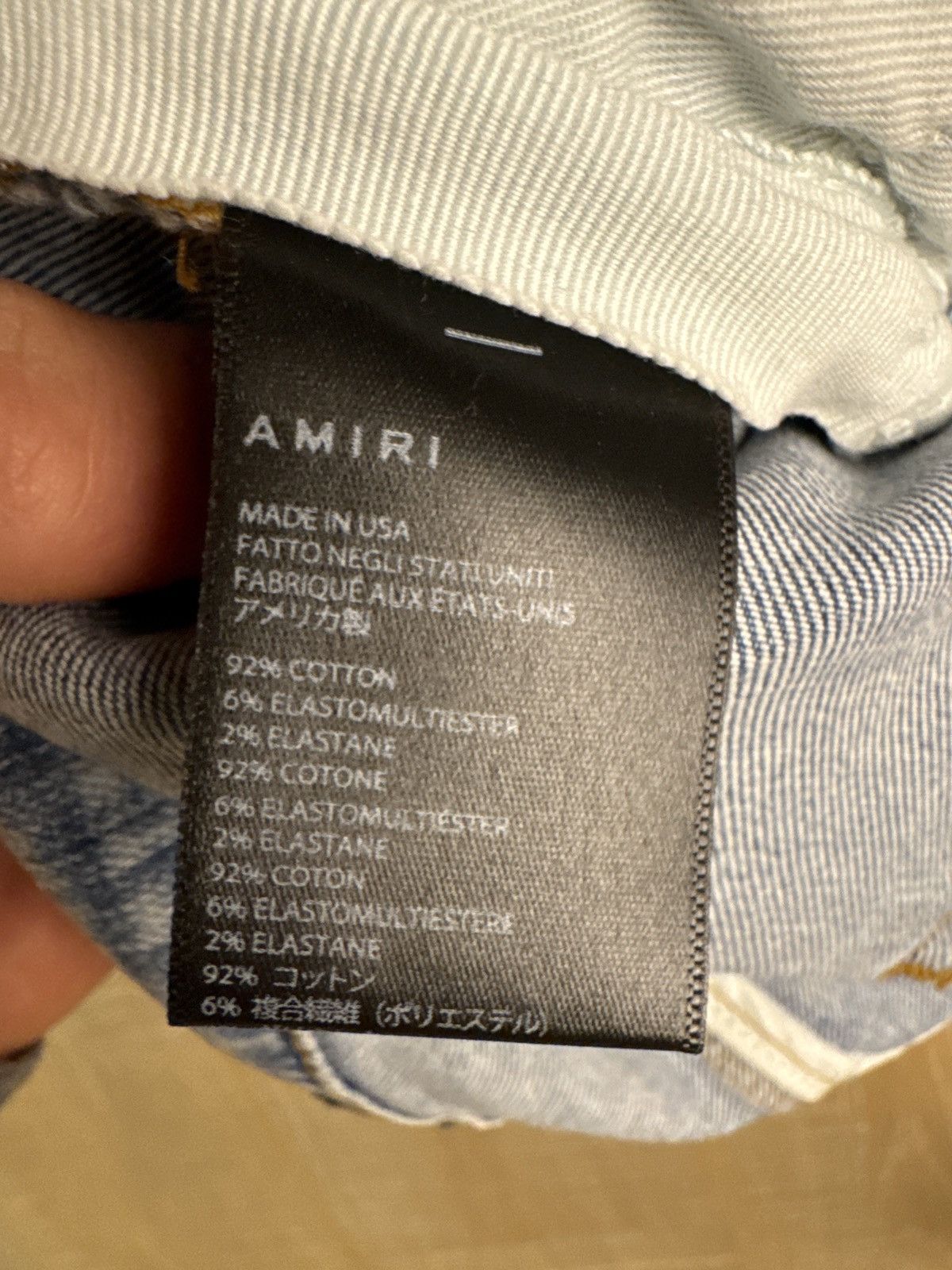 Amiri Amiri Jeans Size US 31 - 4 Thumbnail